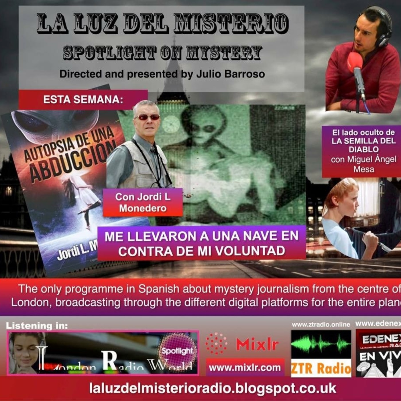 La Luz del Misterio 28/09/2016- Autopsia de una Abducción