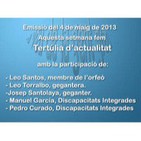 La veu de la gent gran. 8 de maig de 2013