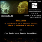 El Cronovisor. Programa 36. Terra Levis. Un proyecto de Patrimonio Histórico para el desarrollo de una comarca.