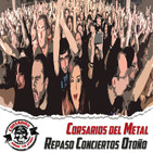 Corsarios 17 de Sept. de 2017 - Especial repaso conciertos de otoño