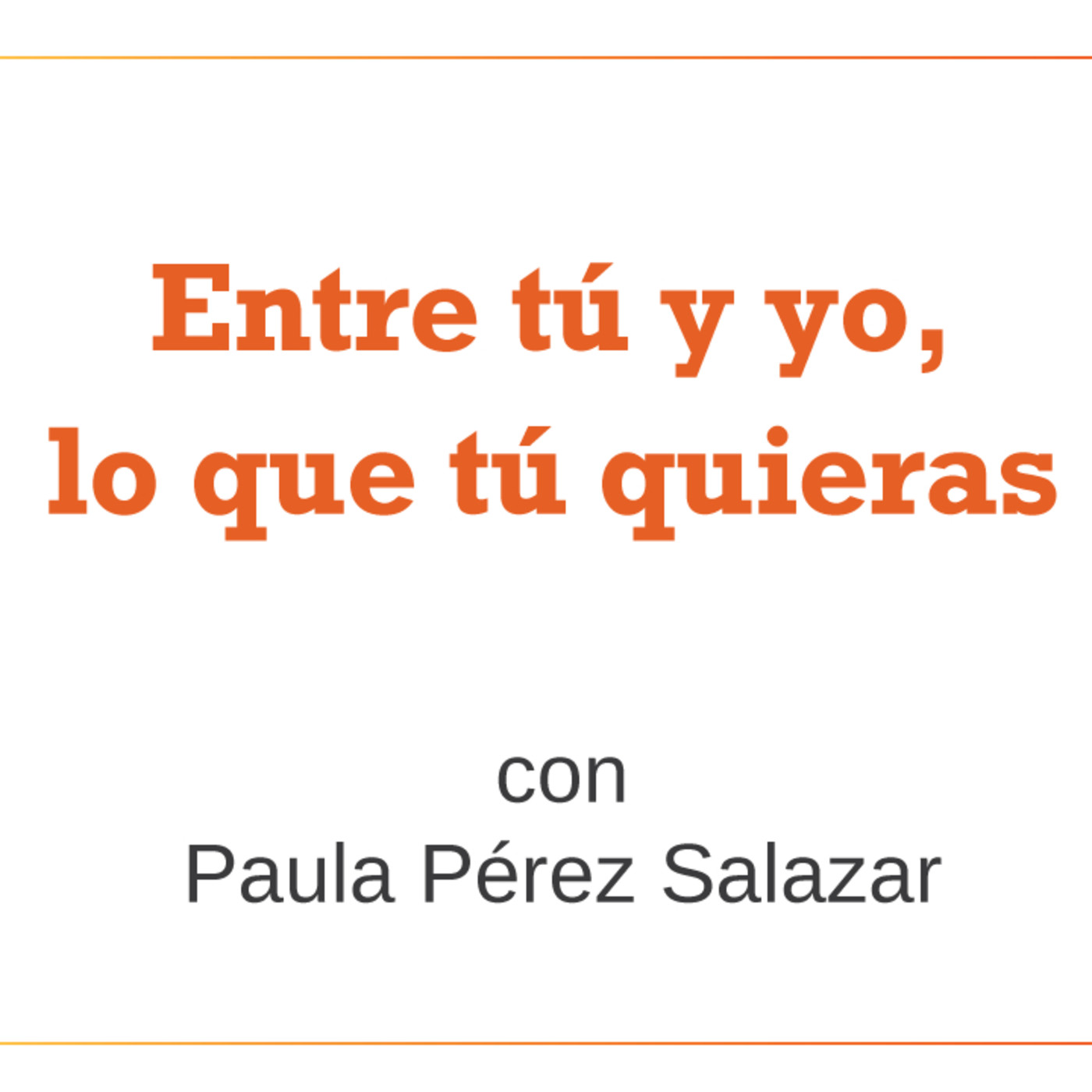 Entre tu y yo 21/11/2020