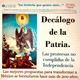 El Decálogo de la Patria.