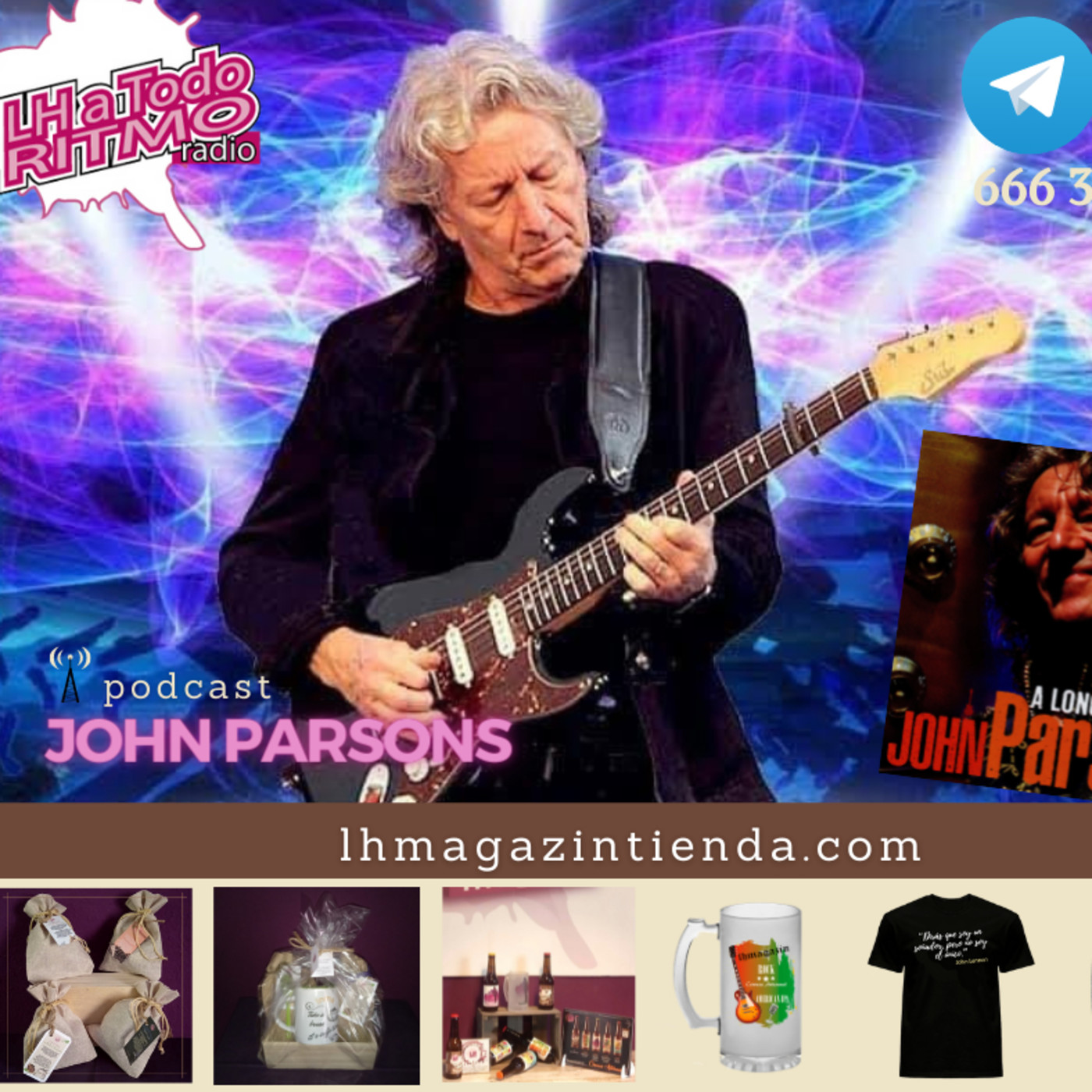 LH a Todo Ritmo - John Parsons nos presenta su reciente disco “A long, long road” episode artwork