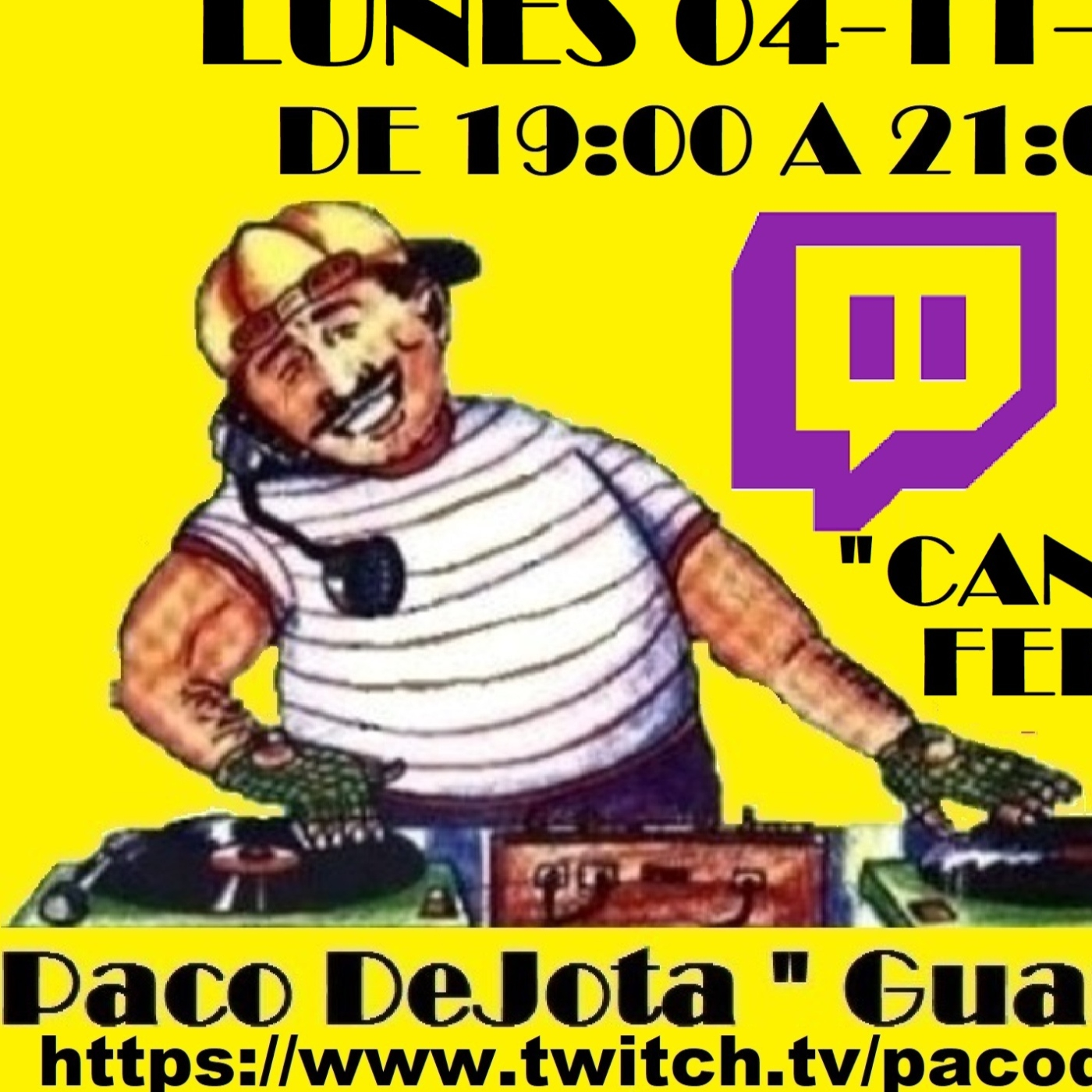 Podcast PACO DEJOTA GUANTES - SESIONES Y PROGRAMAS