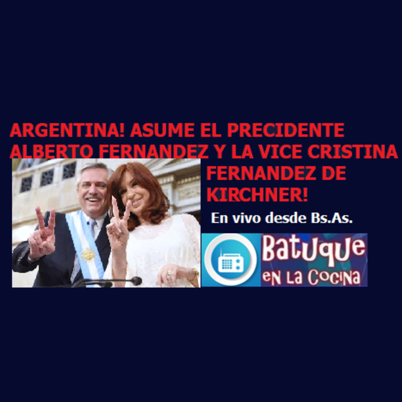 Alberto presidente! Cristina Vice! episode artwork