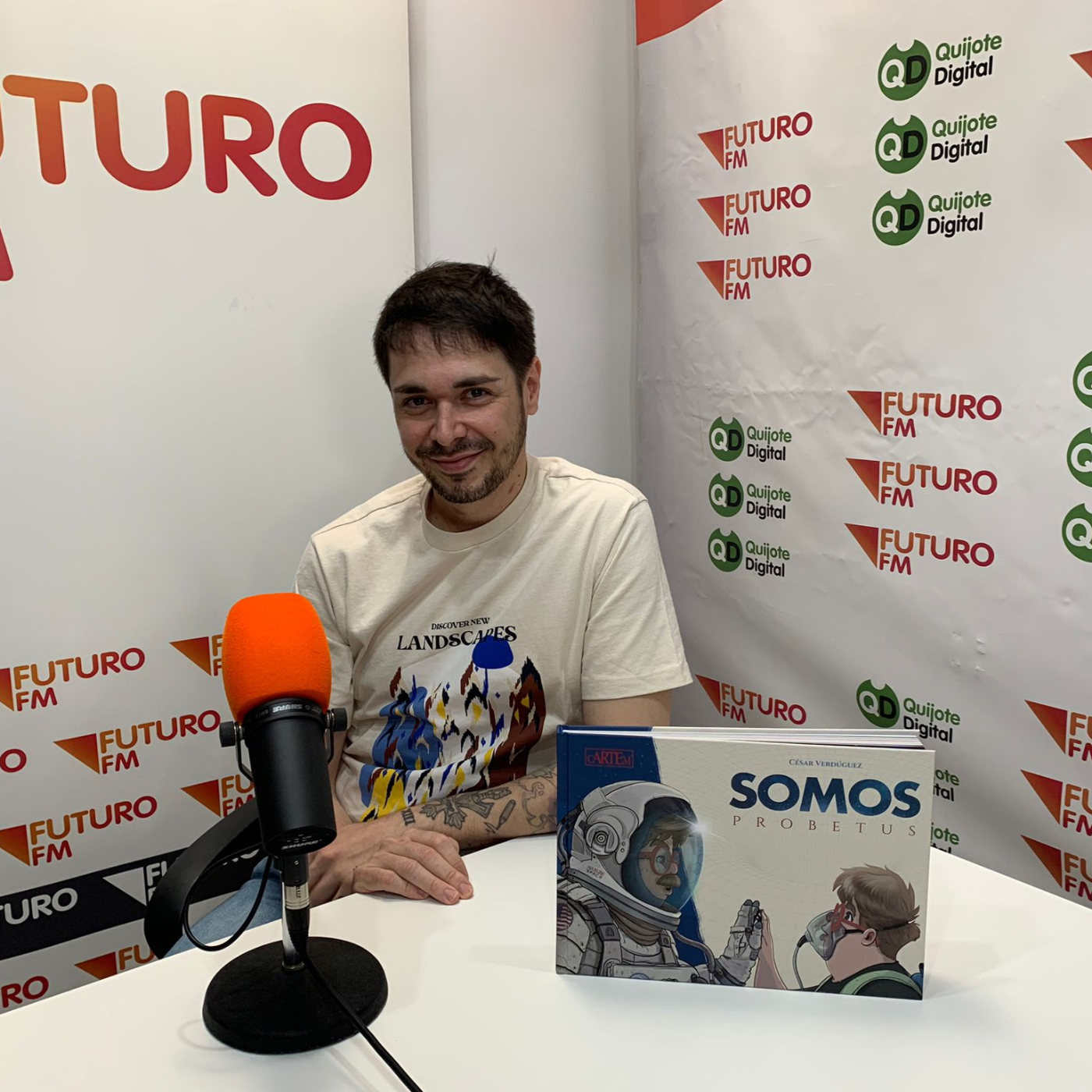 Entrevista a César Verdúguez, ilustrador digital y autor de "Somos Probetus". episode artwork