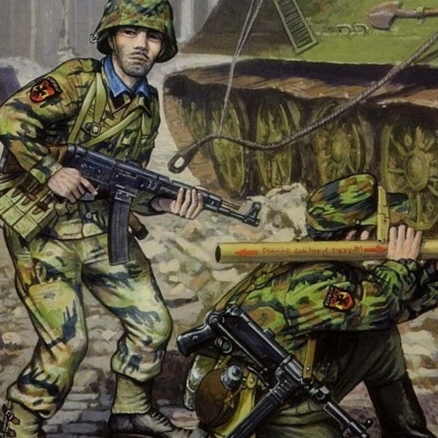 ESPAÑOLES EN EL FINAL DEL III REICH. Metralla de Historia