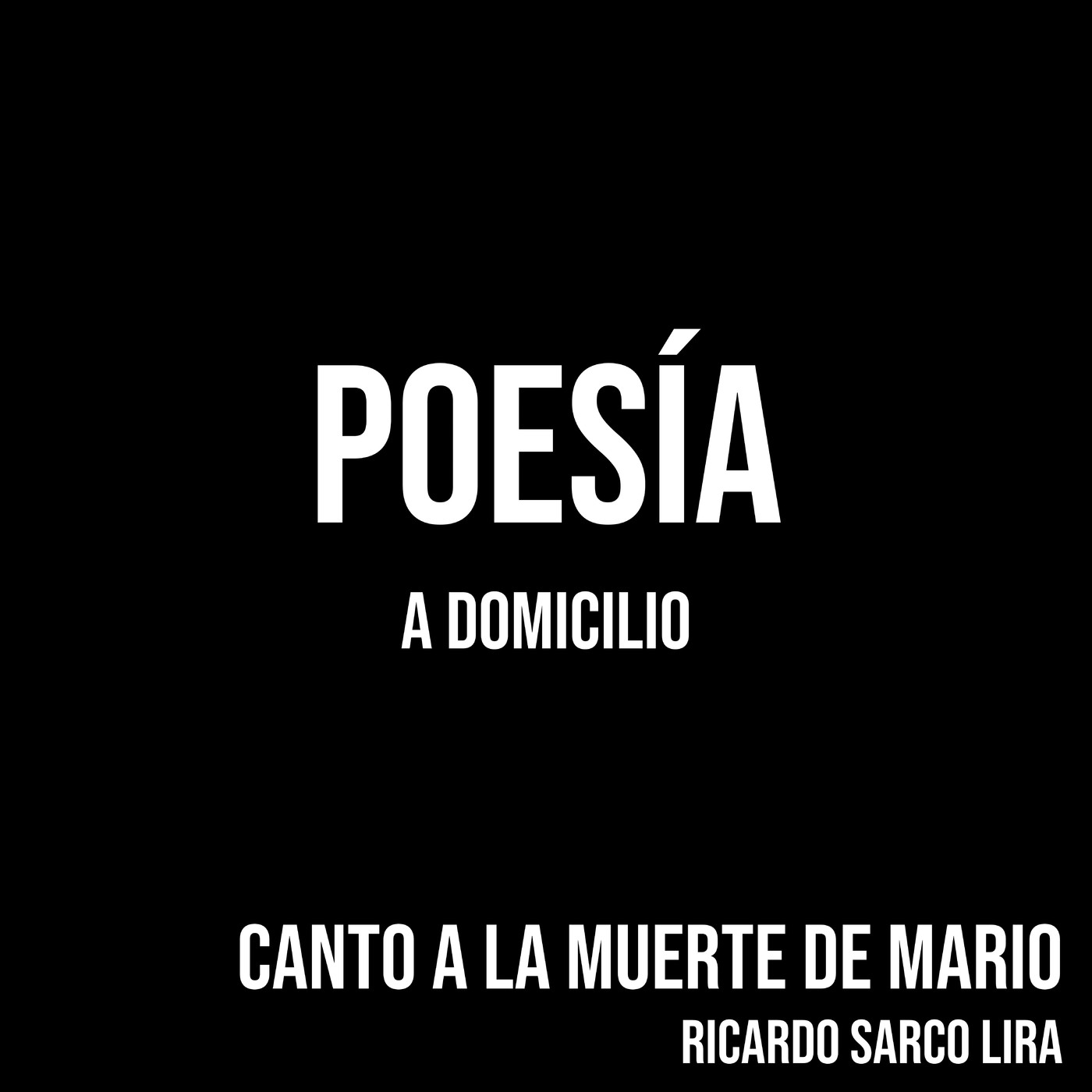Poesía a domicilio