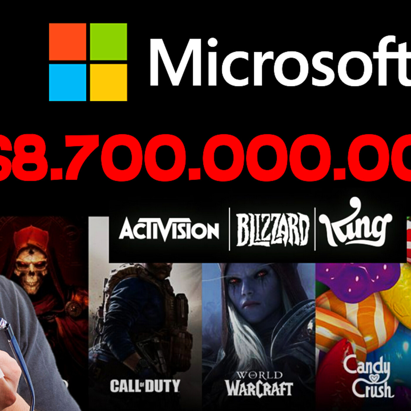 MICROSOFT compra a ACTIVISION BLIZZARD por 68.000 millones de dólares   Desayuno Royale