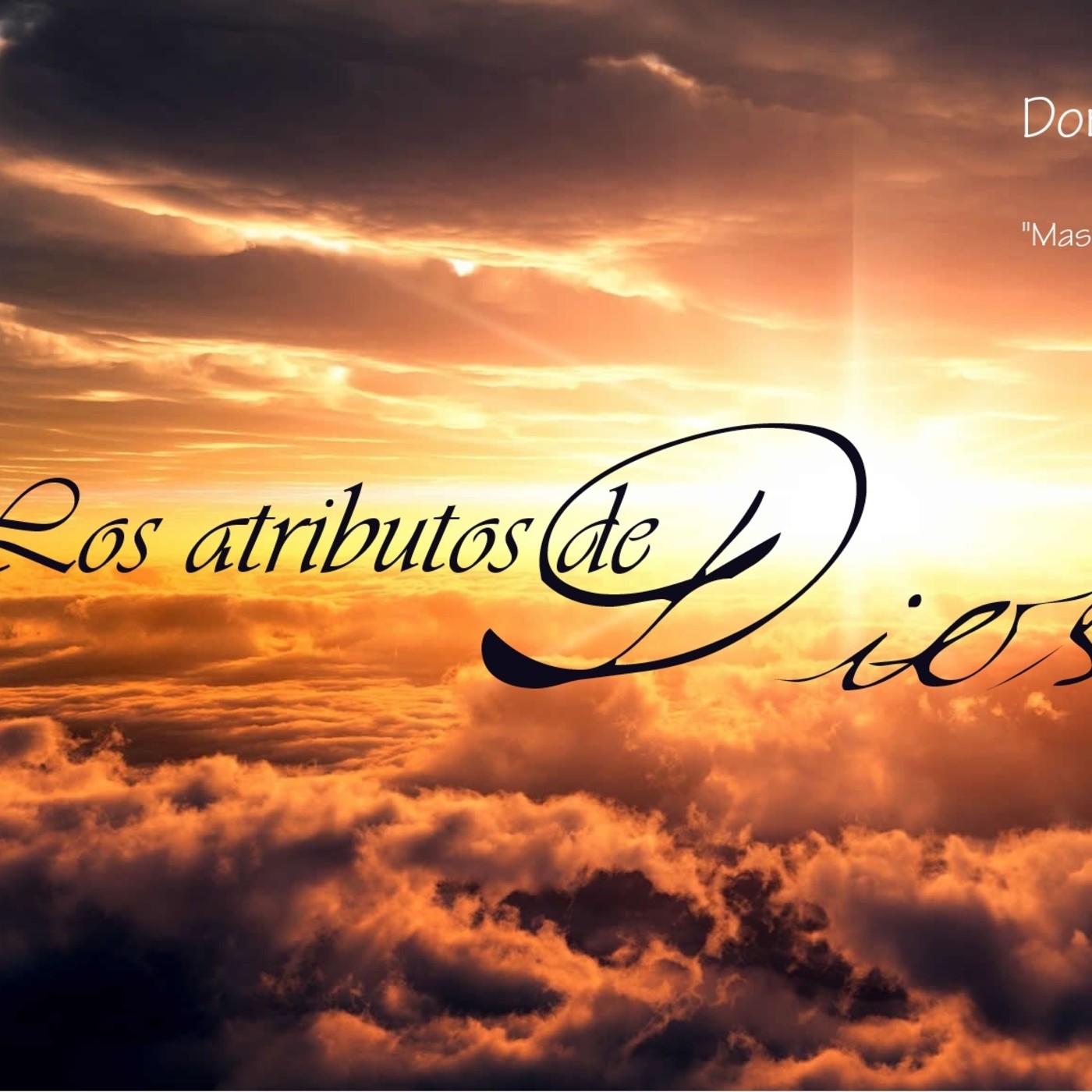 Los atributos de Dios