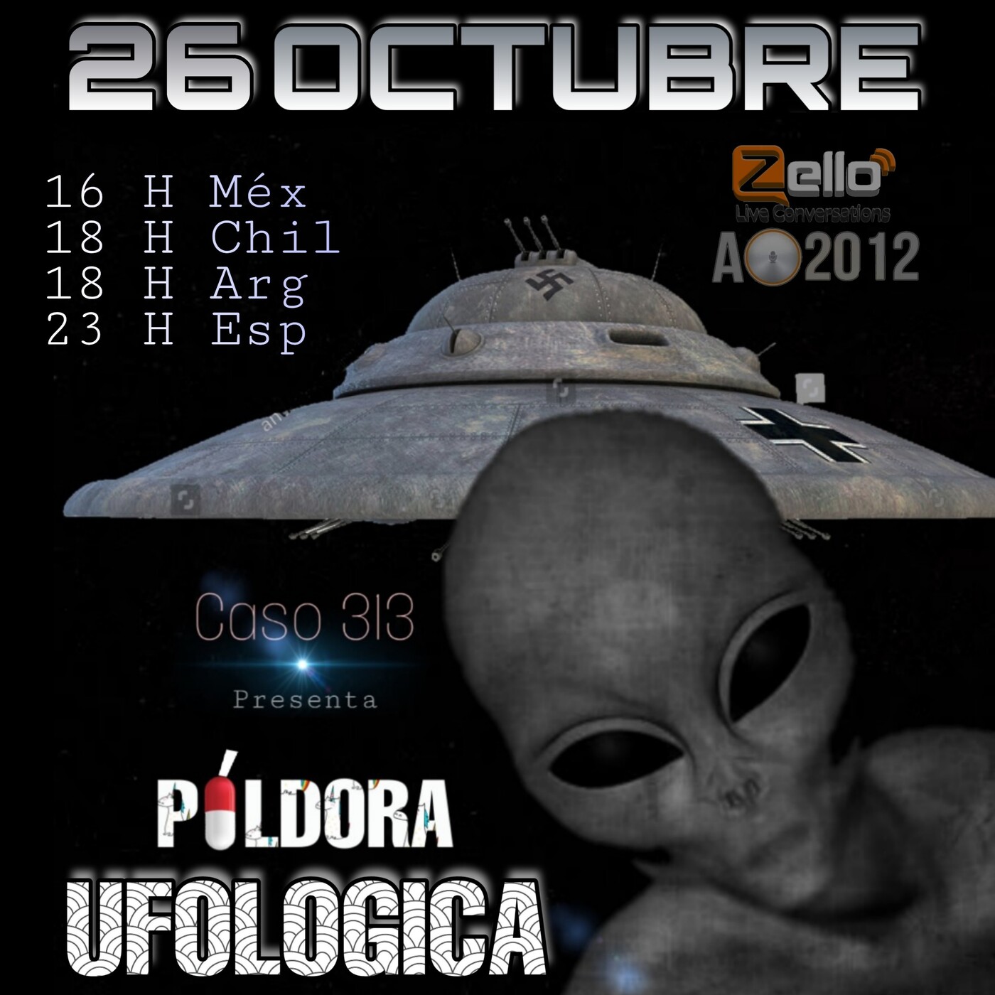 Podcast Alerta OvNi 2012 (Zello)
