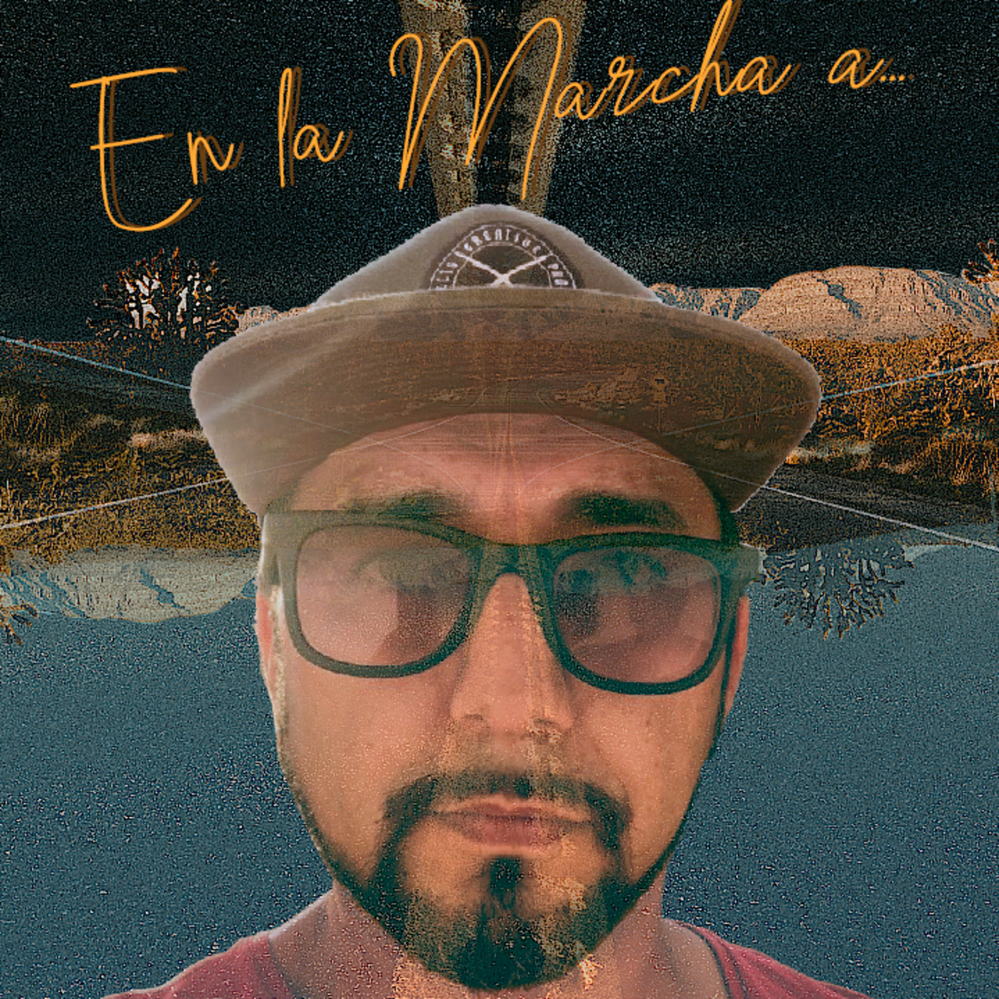 En la marcha a... Richard Acevedo