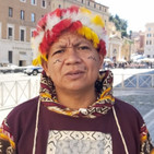 Desde Roma, líder indígena panamazónico pide solidaridad con Ecuador