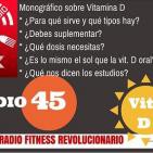 Episodio 45: Especial vitamina D, ¿necesitas suplementar? ¿qué dosis? ¿cuánto sol necesitas?...