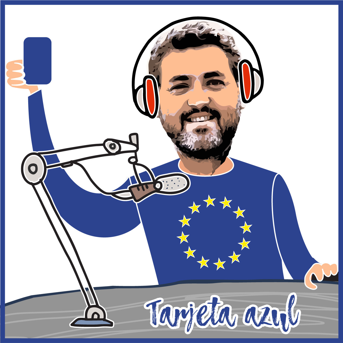 Tarjeta azul