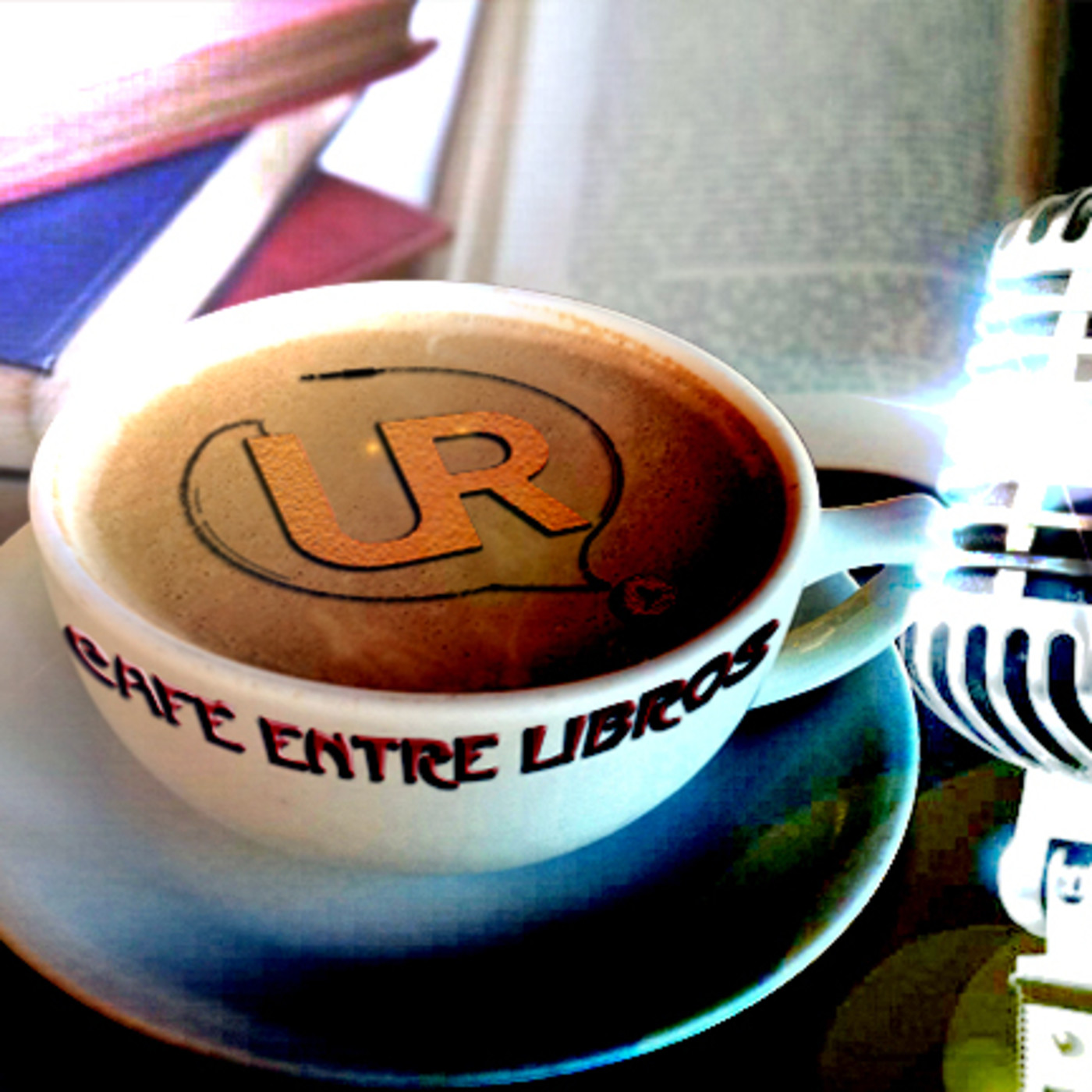Entrevistas en el programa Café entre libros - Andrea Milano.
