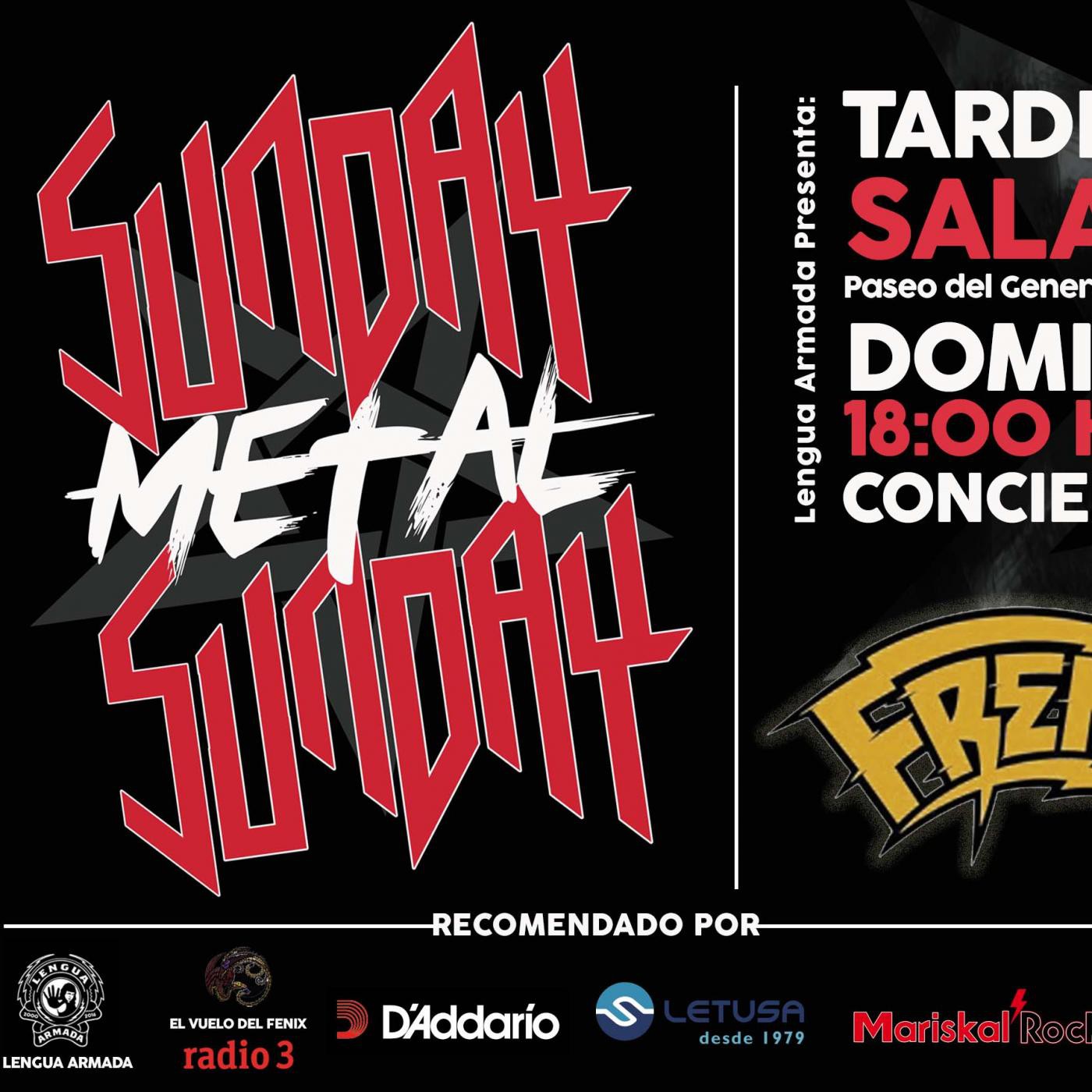 Waslala - 2ª parte - 30/03/2016 - Tequila Sunrise - fiesta Sunday Metal Sunday episode artwork