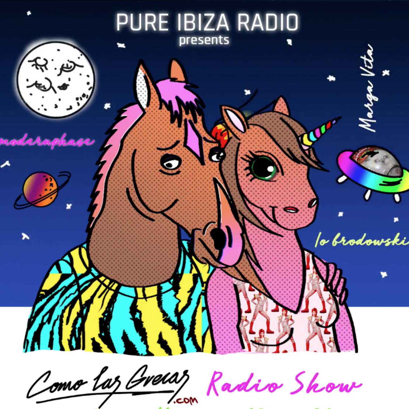 7º Como las Grecas Radio Show - Pure Ibiza Radio - Featured by Io Brodowski - Mixed by Modernphase