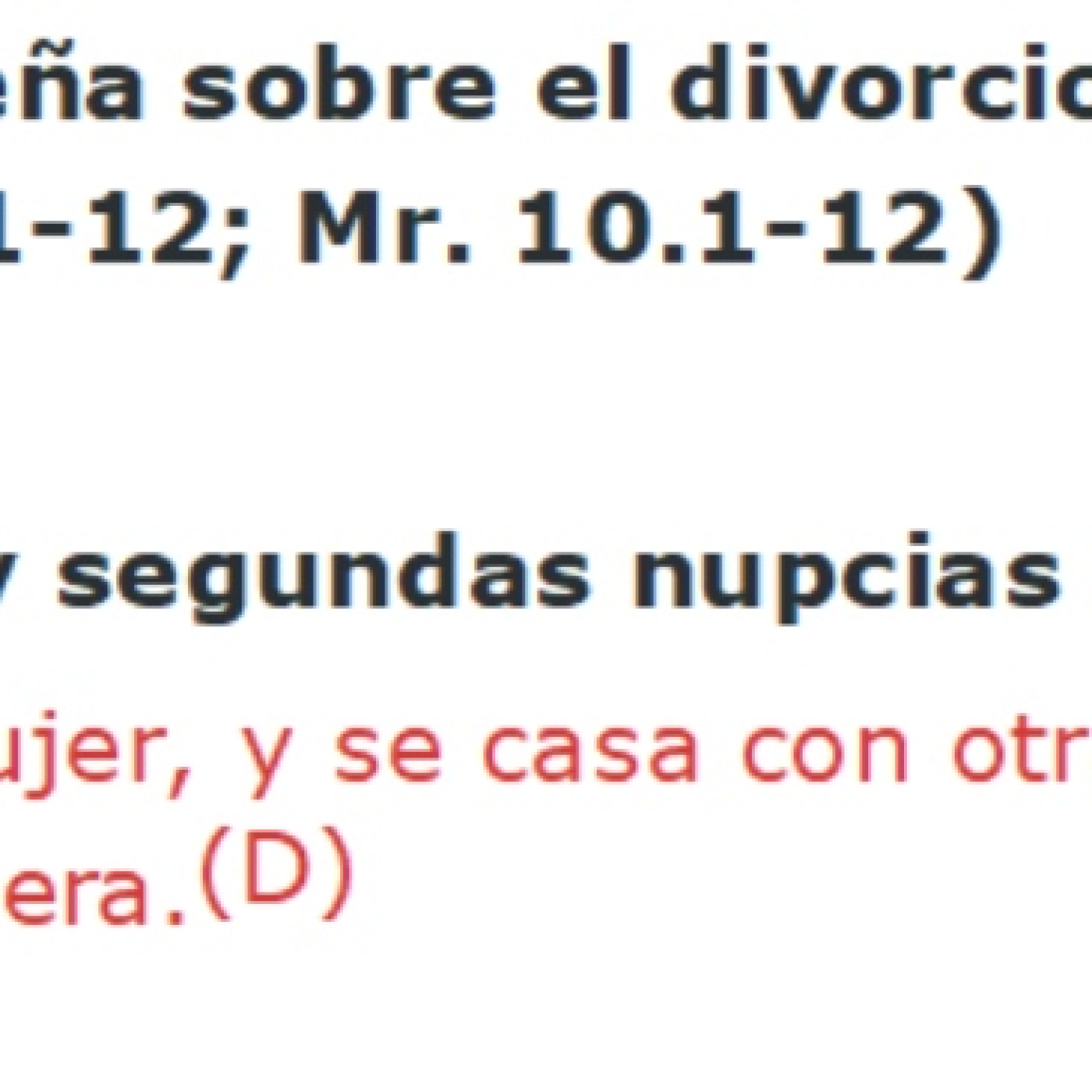 Lucas 16:18 Jesús enseña sobre el divorcio - Ruby Sáez Montoya