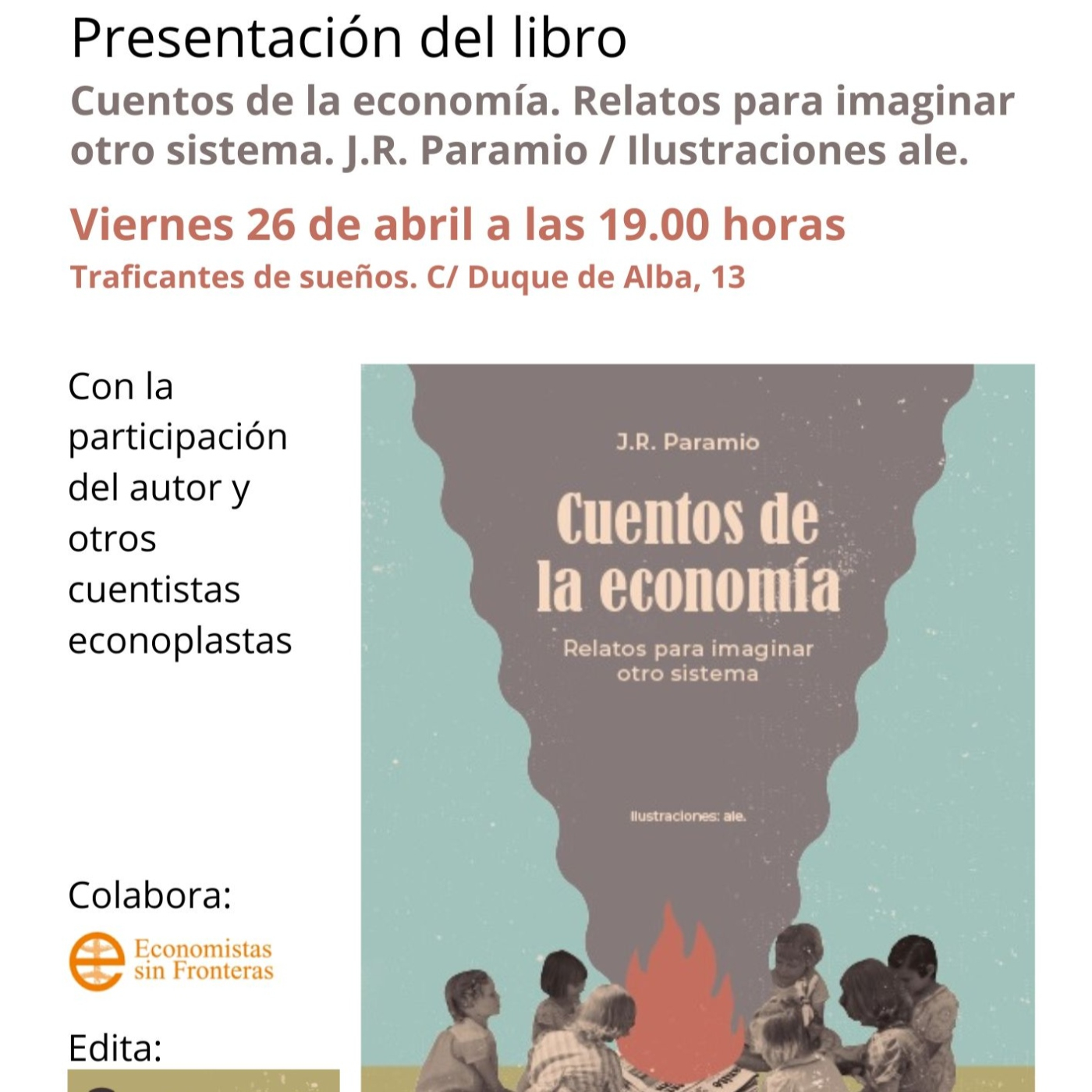Presentación del libro Cuentos de la economía. Relatos para imaginar otro sistema episode artwork