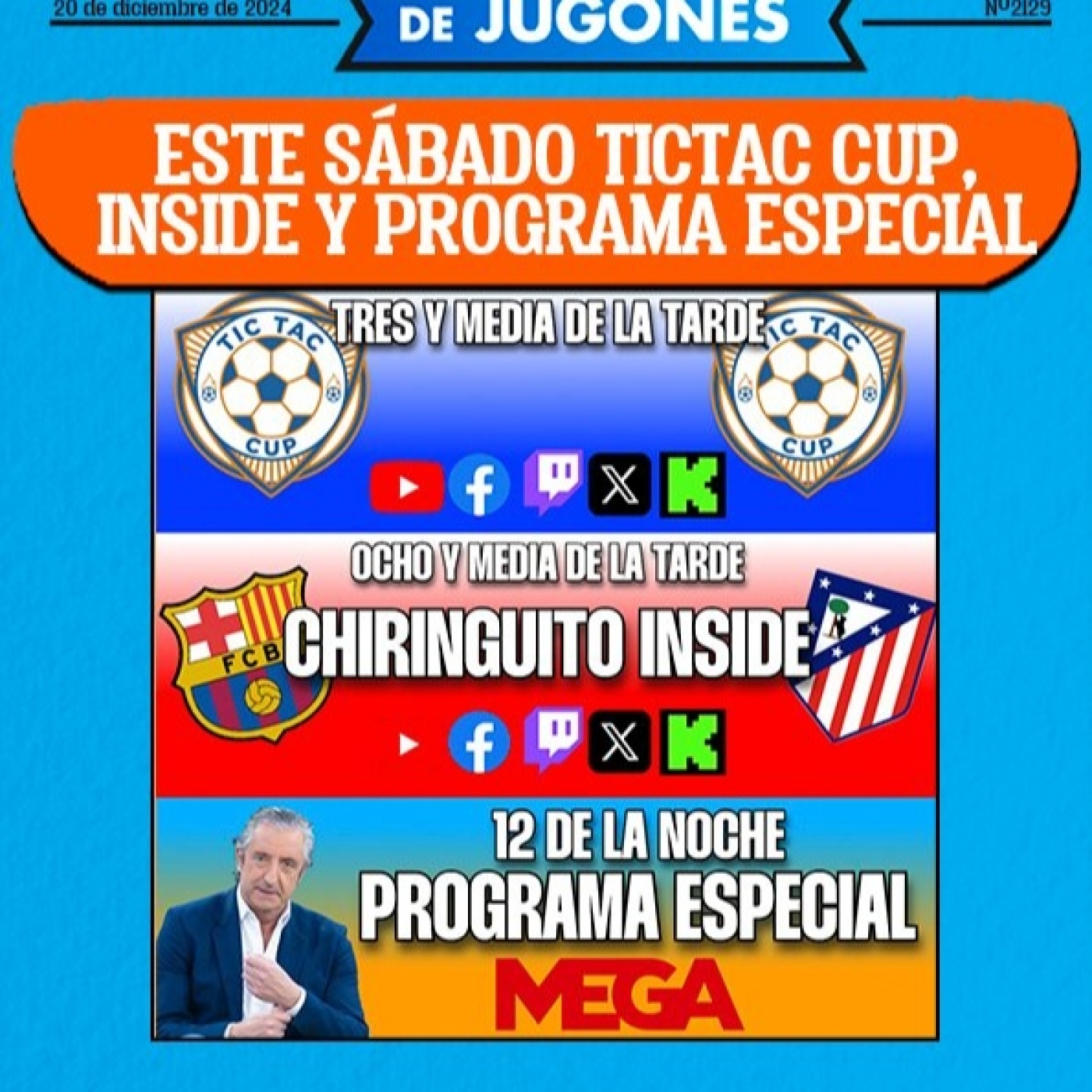 J 19/12 | El Chiringuito de Jugones episode artwork