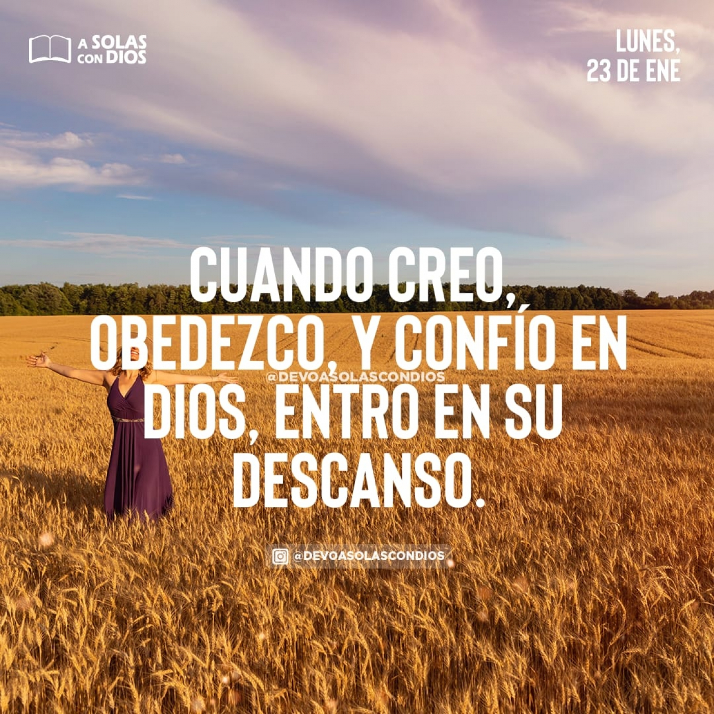 A Solas con Dios