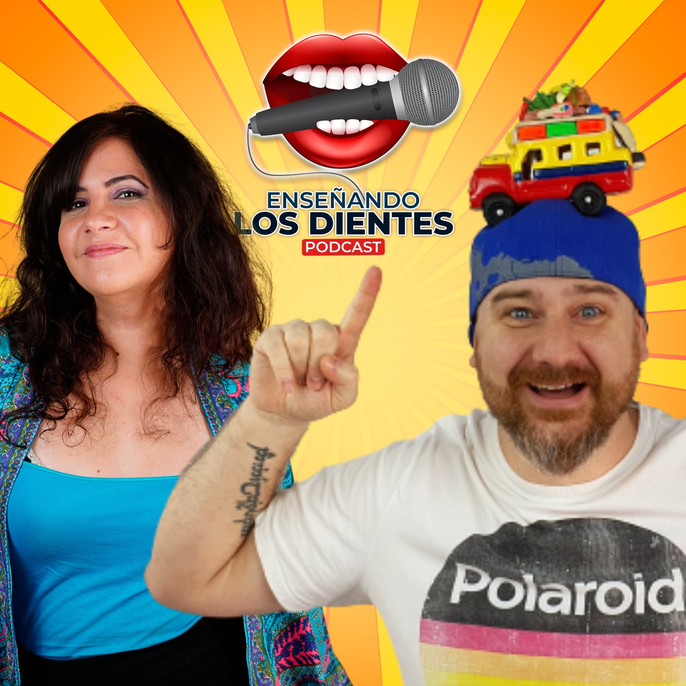 Enseñando los dientes