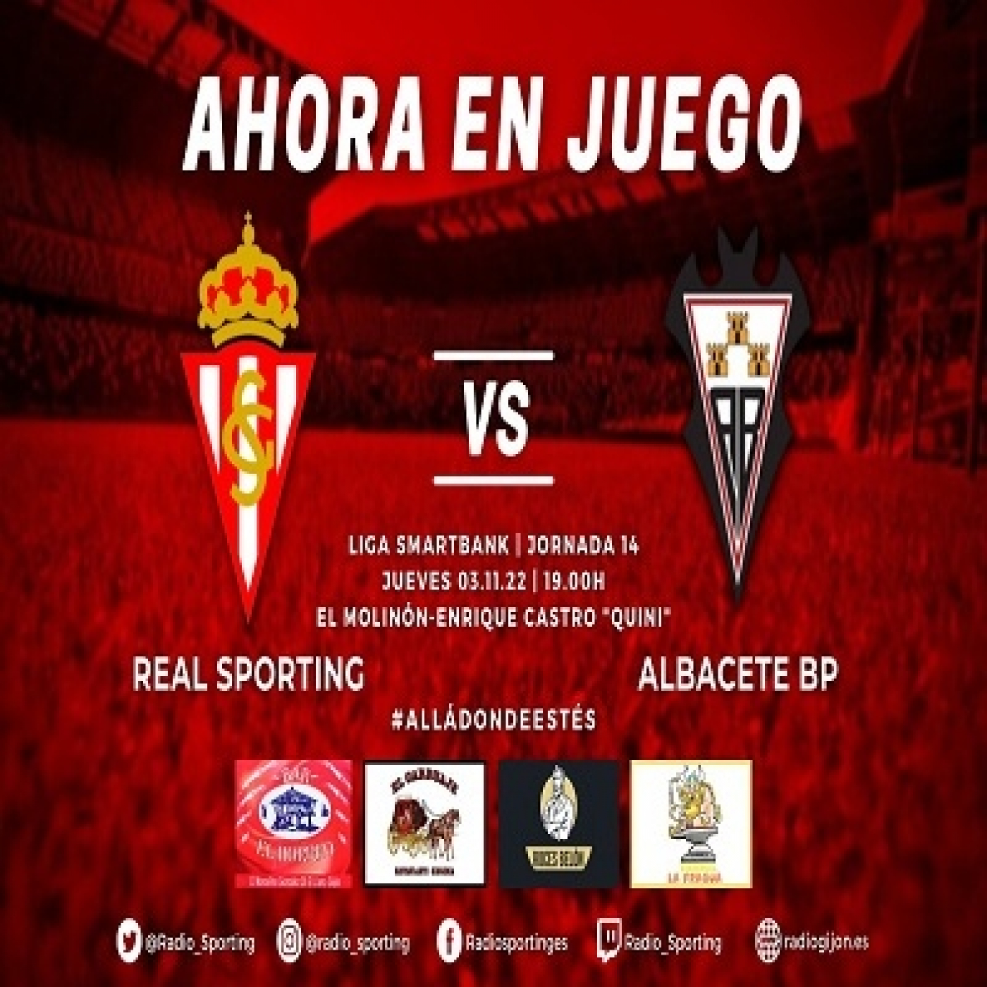 Ahora en juego Jornada 14 #LigaSmartBank #RealSportingAlbacete episode artwork