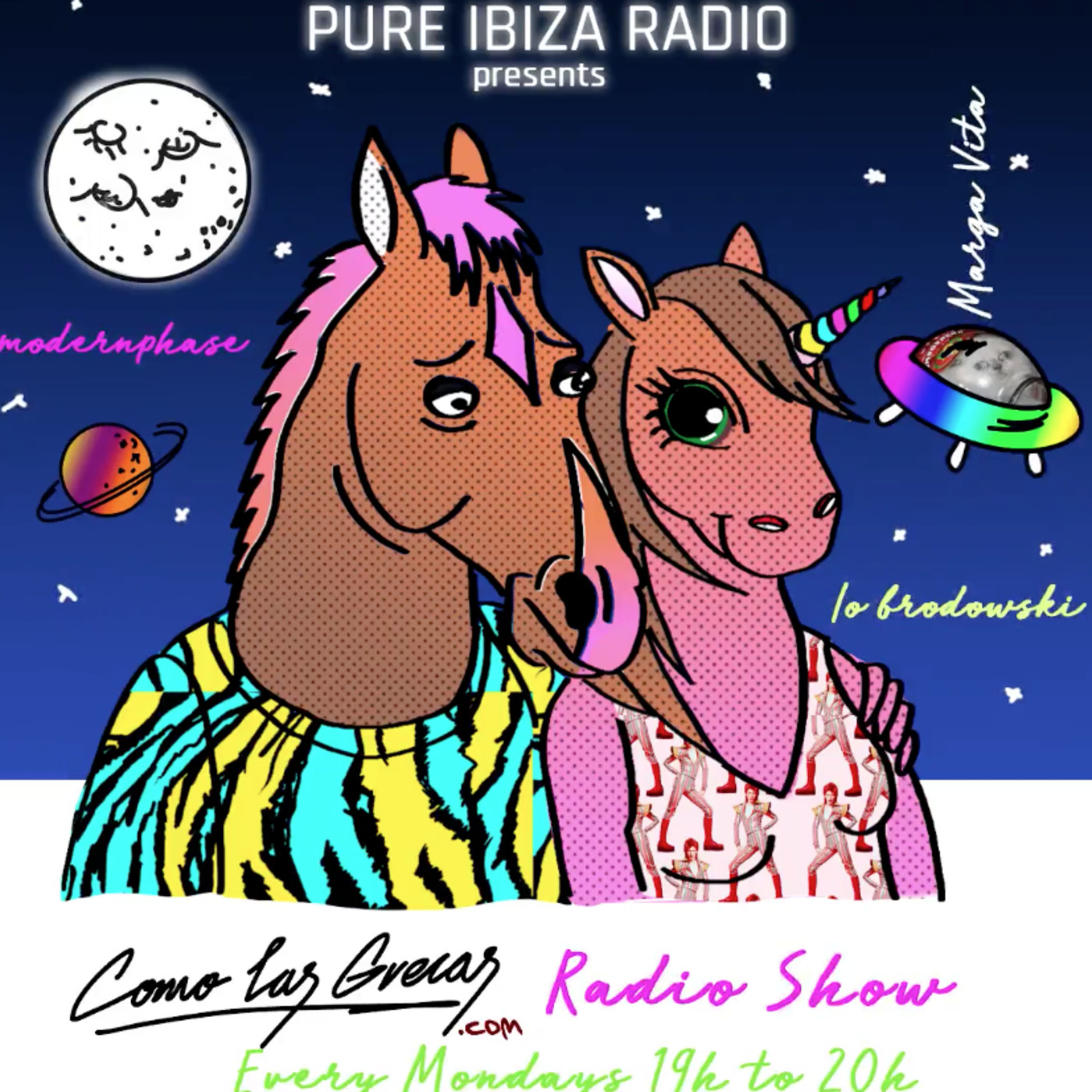 2º Como las Grecas Radio Show - Pure Ibiza Radio - Featured by Io Brodowski - Mixed by Modernphase