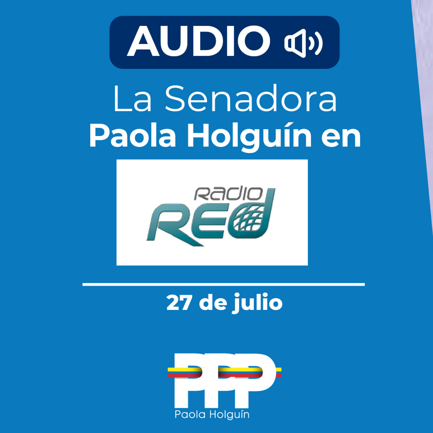 Paola Holguin Prensa