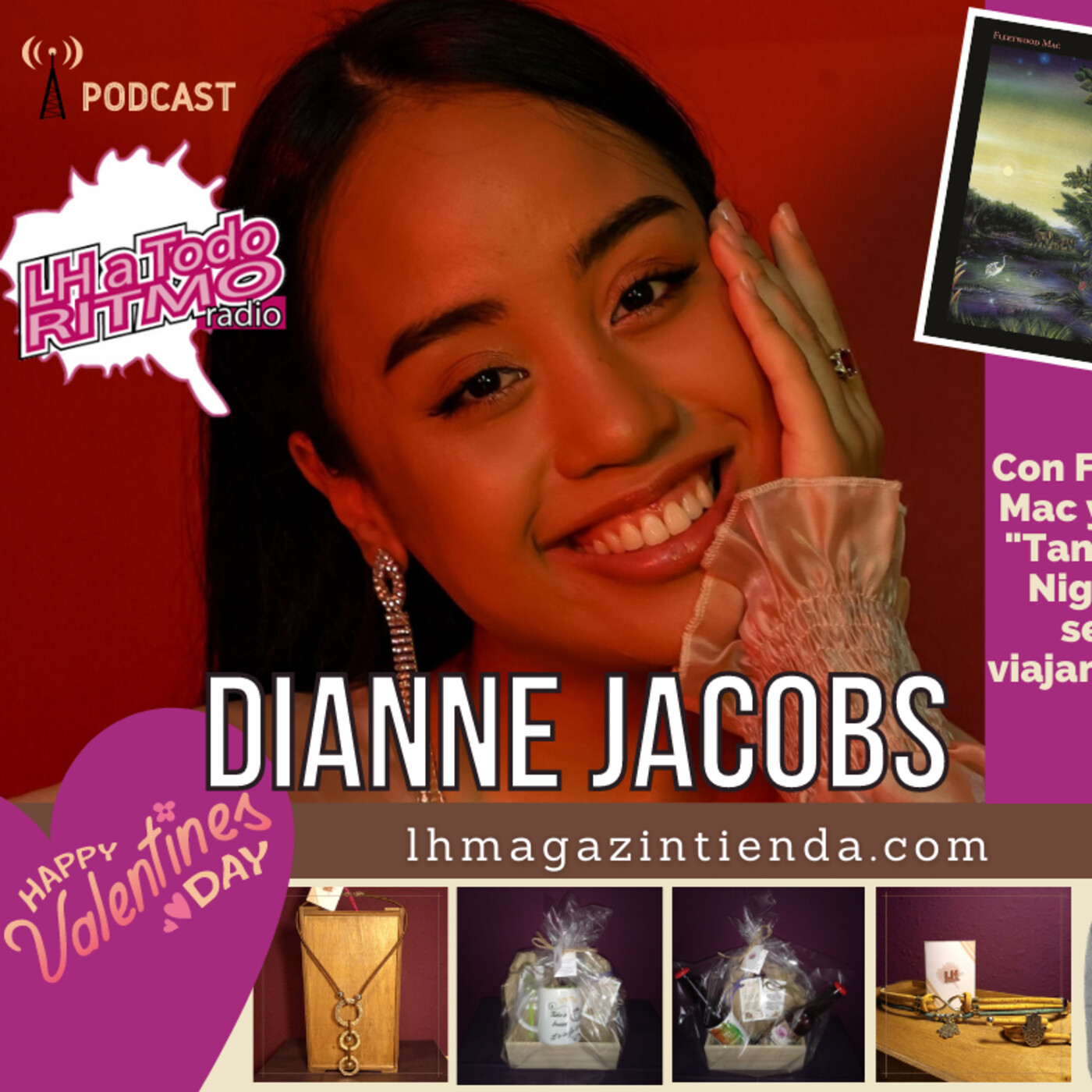 LH a Todo Ritmo - La jovencisima y gran artista Dianne Jacobs nos presenta su primer disco BRIGHT LIGHT STAR episode artwork
