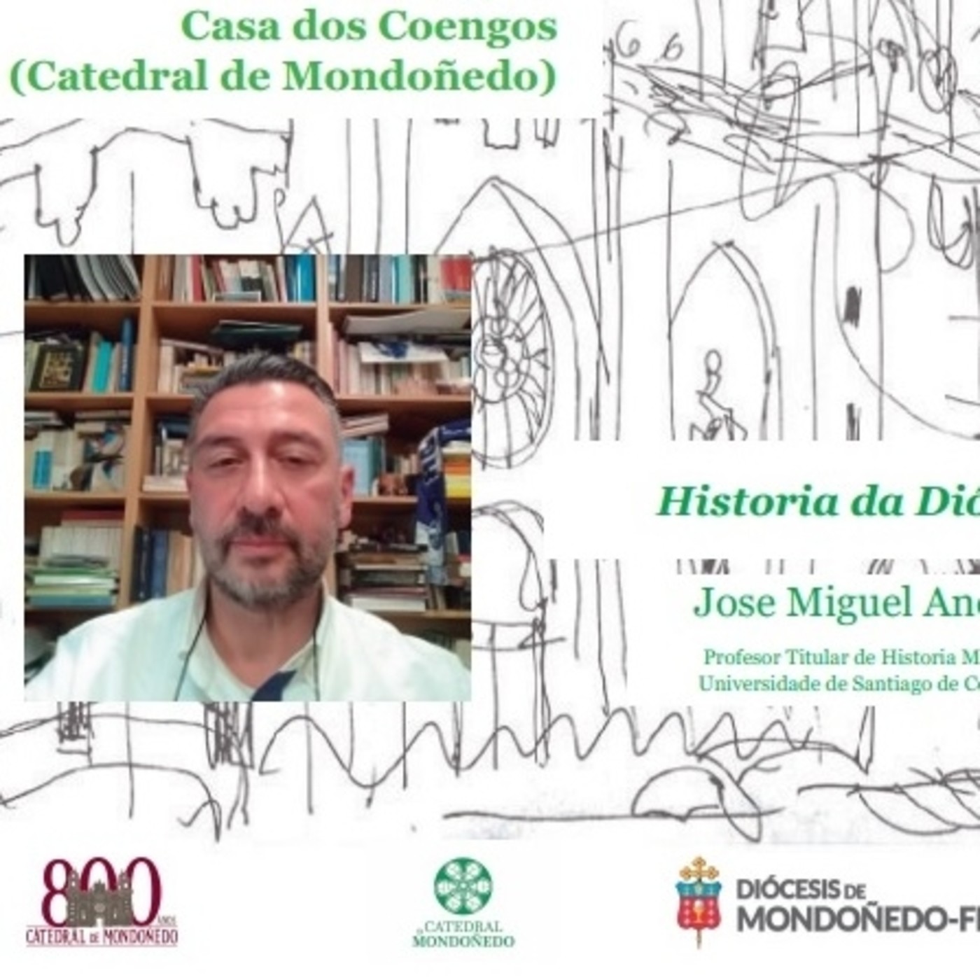 José Miguel Andrade: "Mondoñedo é un caso singular no panorama do episcopado galego medieval" episode artwork