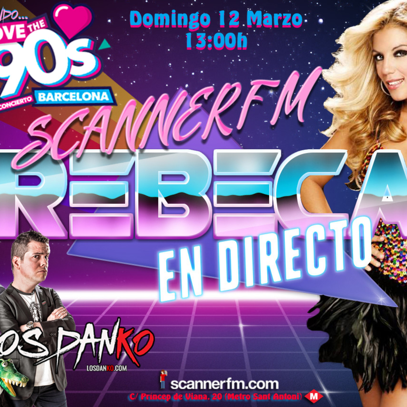 LOS DANKO 10x05 - Rebeca & I love the 90's episode artwork