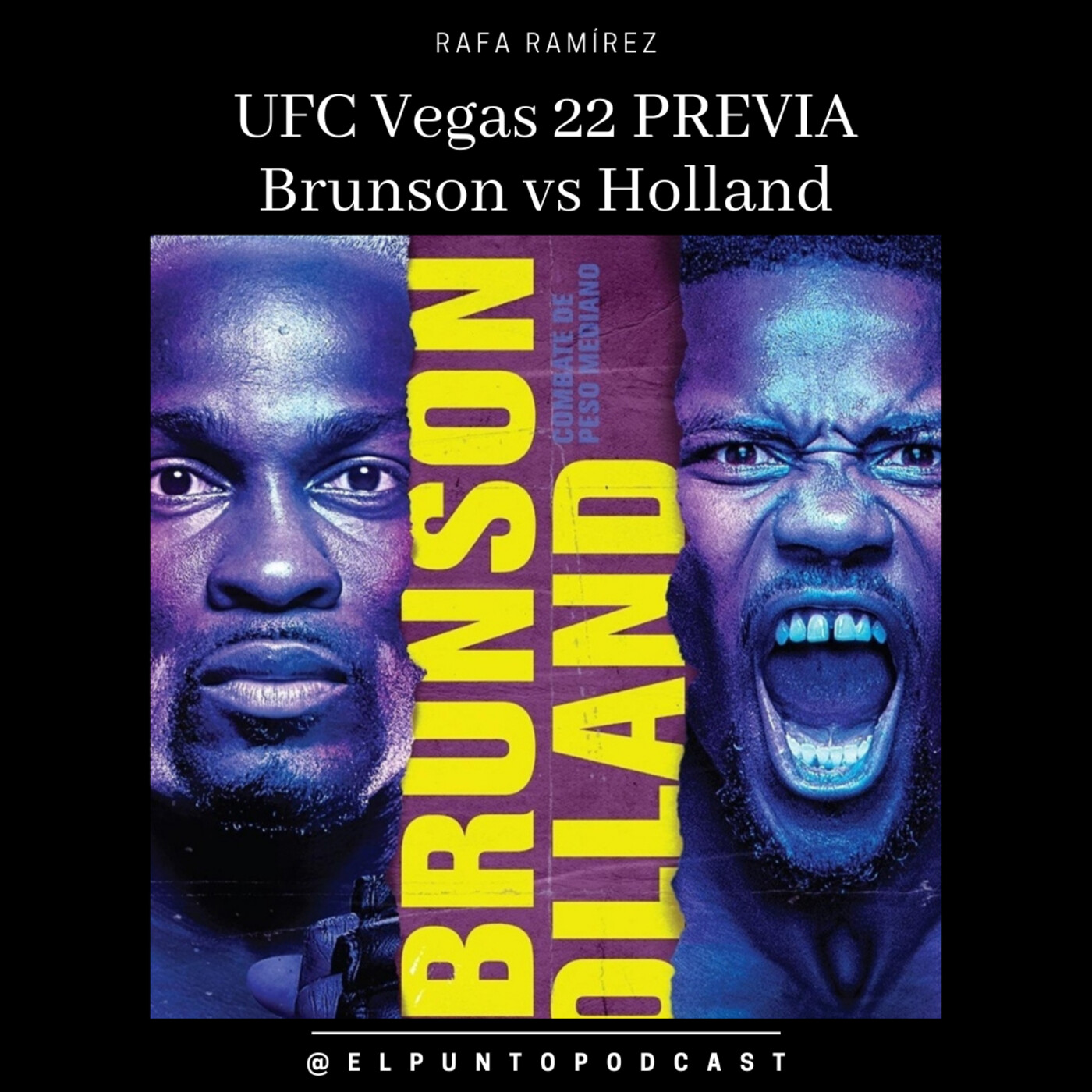 UFC Vegas 22 Brunson vs Holland PREVIA episode artwork