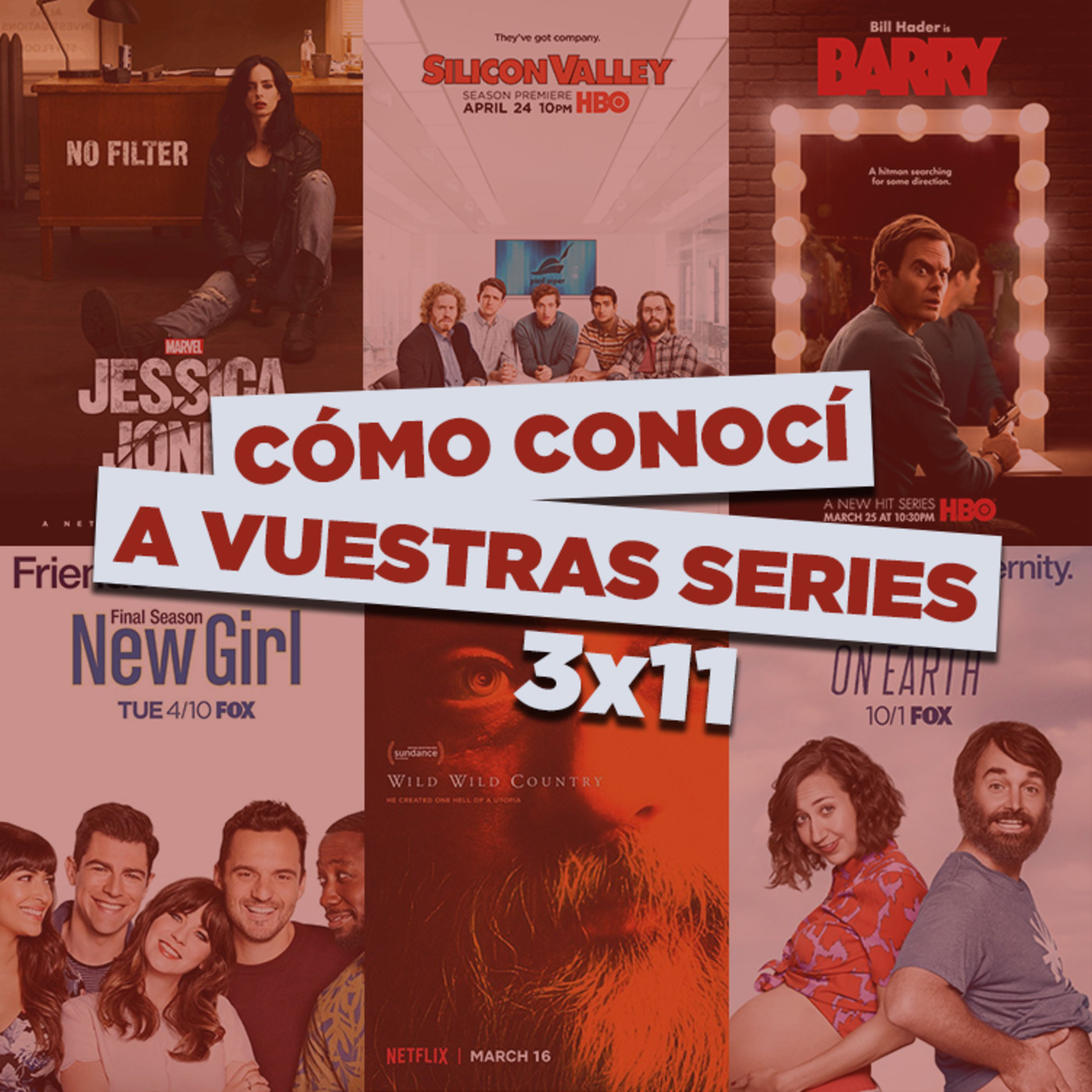 CCAVS 3x11 - Jessica Jones, Wild Wild Country, Barry, Silicon Valley, New Girl, etc.