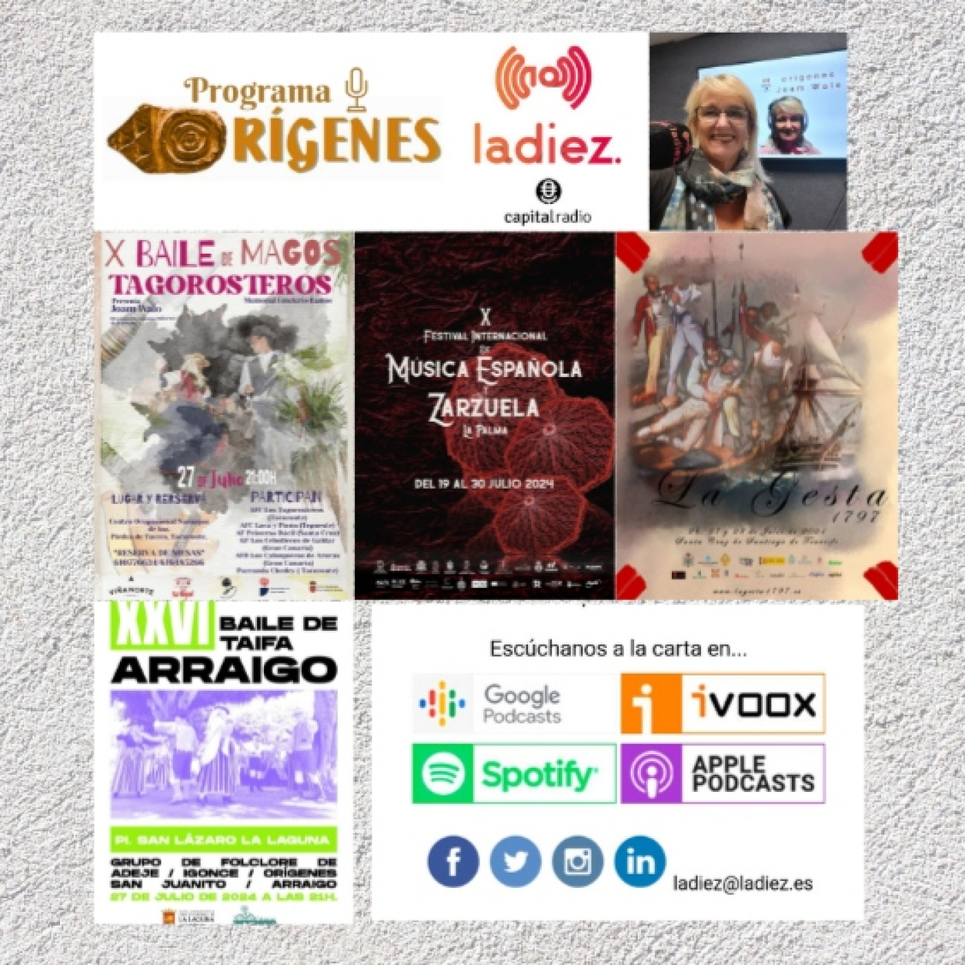 Podcast Orígenes con Joam Walo