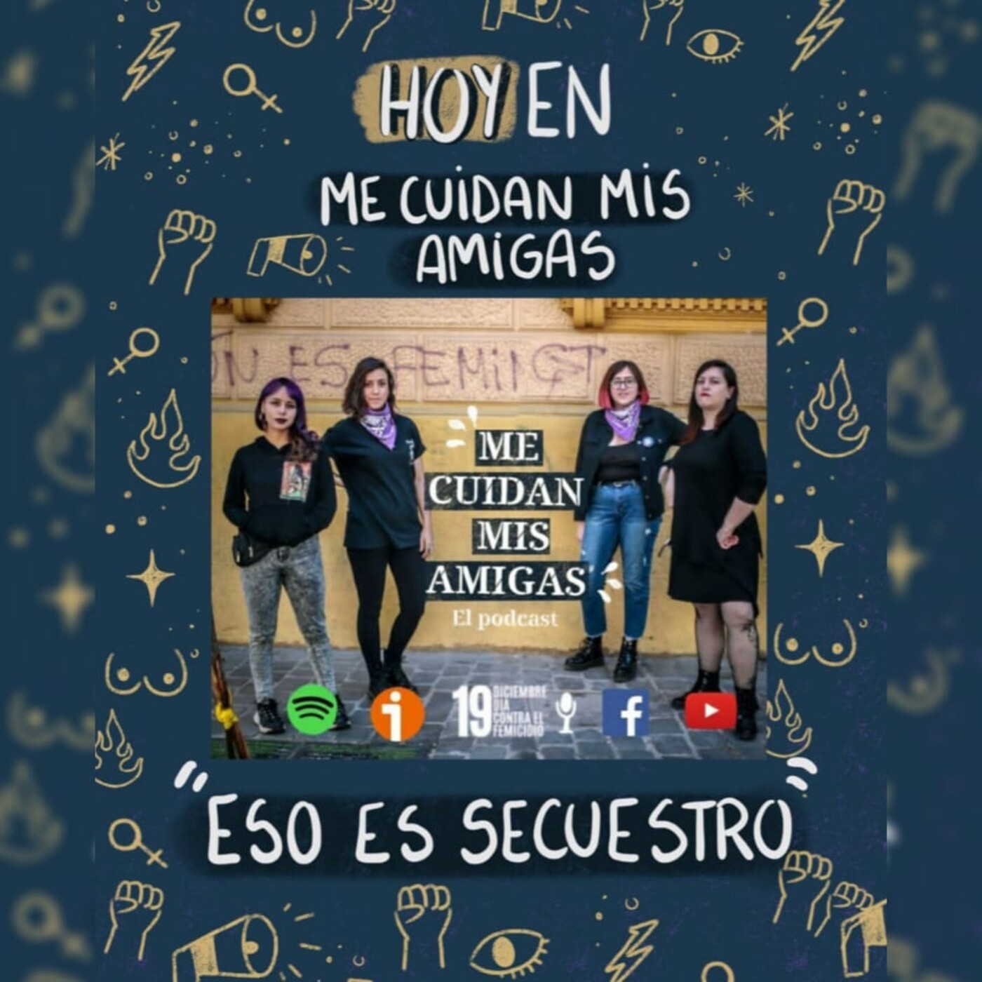Me cuidan mis amigas