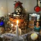 Santeria, culto y rituales secretos.