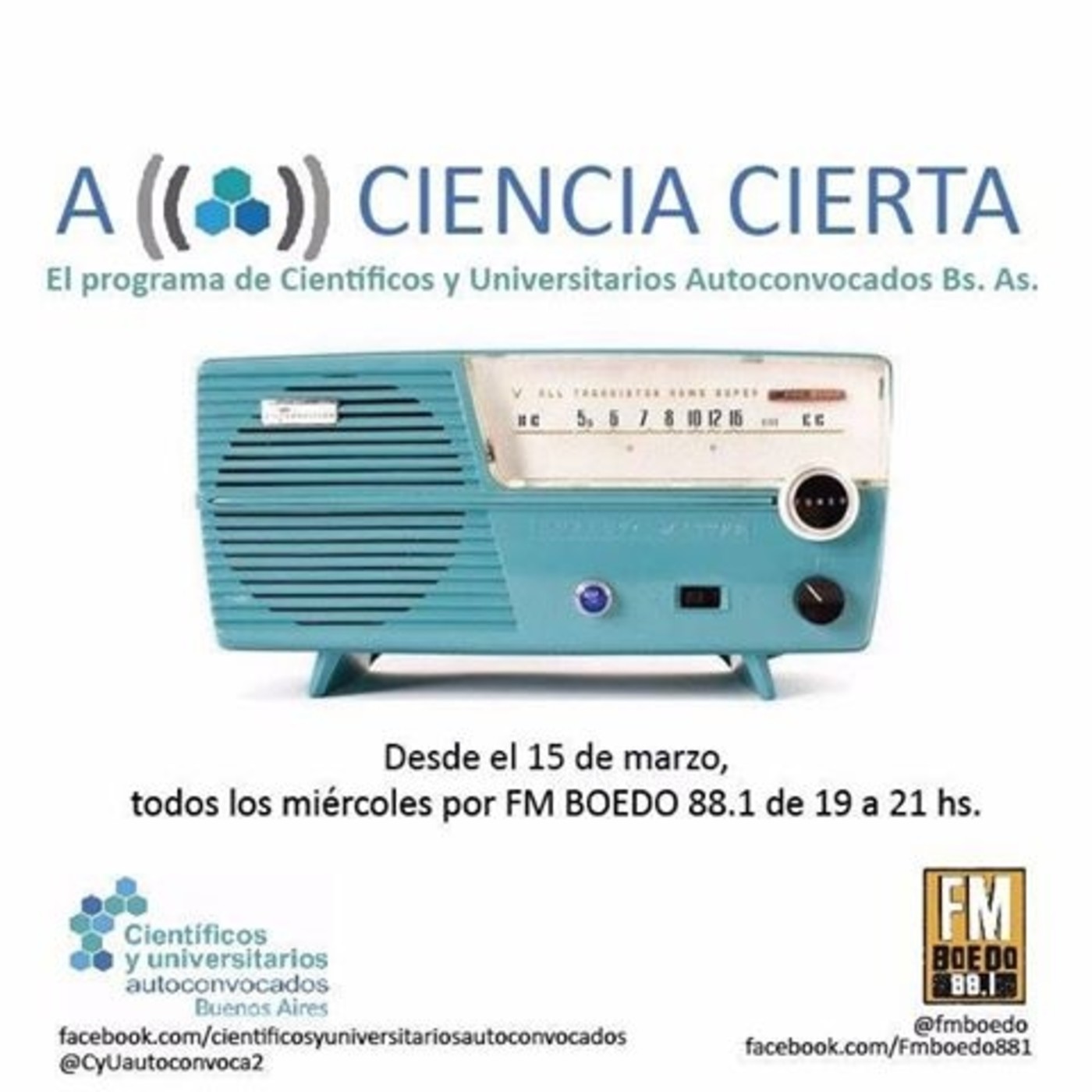 A Ciencia CIerta- Fm Boedo 88.1