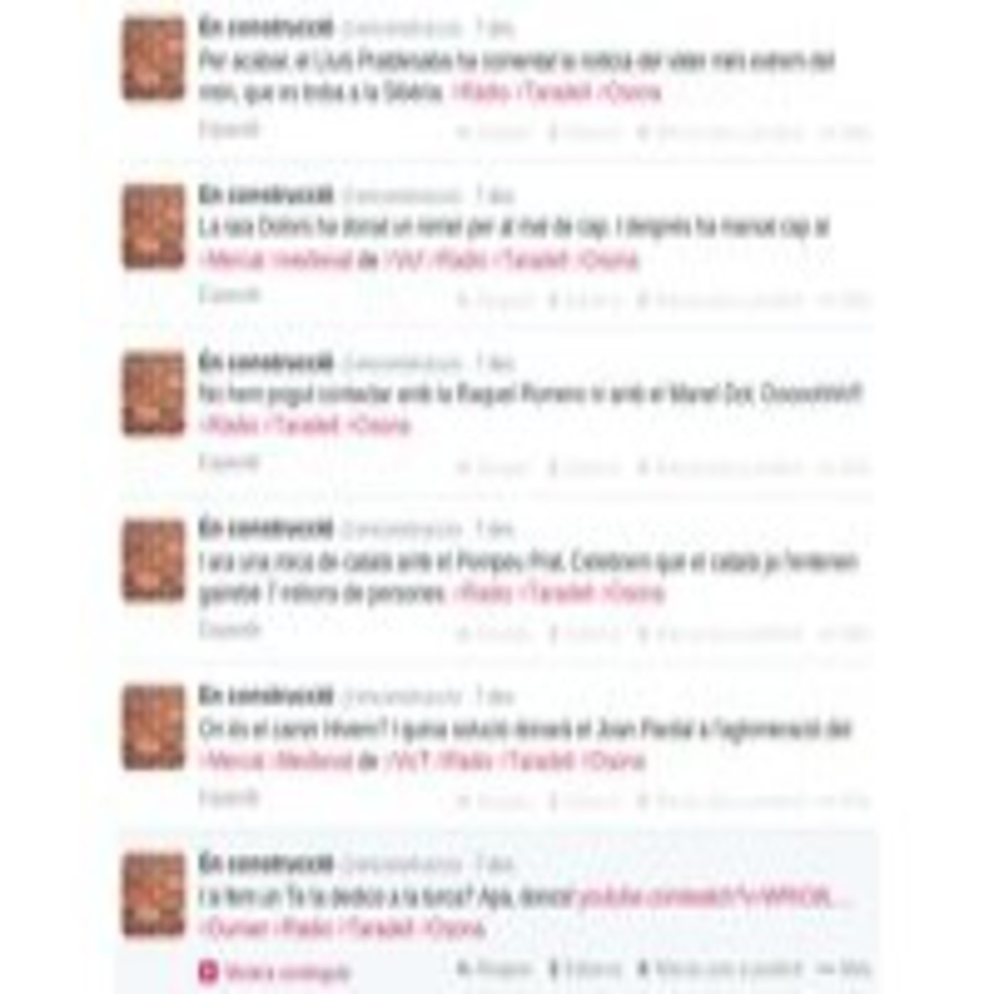 En construcció  - Programes
