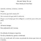 Jim and Andy. Tú o Yo - Poema de Iván Ruiz