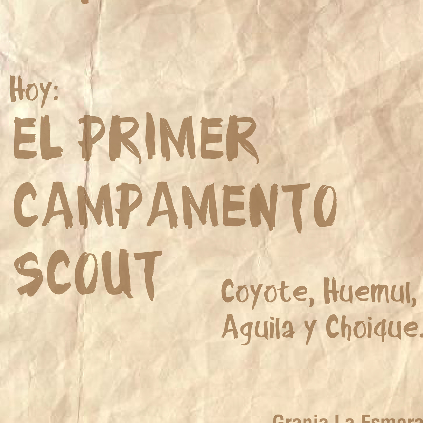 Noche de Guardia- Una guardia en el primer campamento