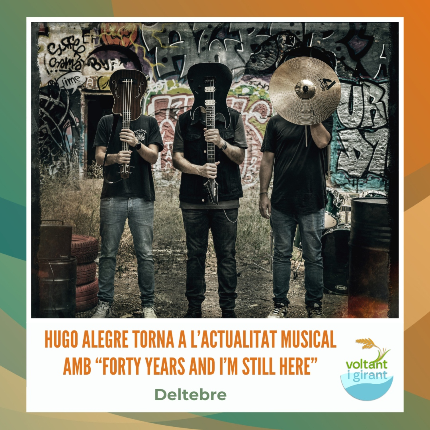 Hugo Alegre torna a l’actualitat musical amb “Forty years and I’m still here” episode artwork