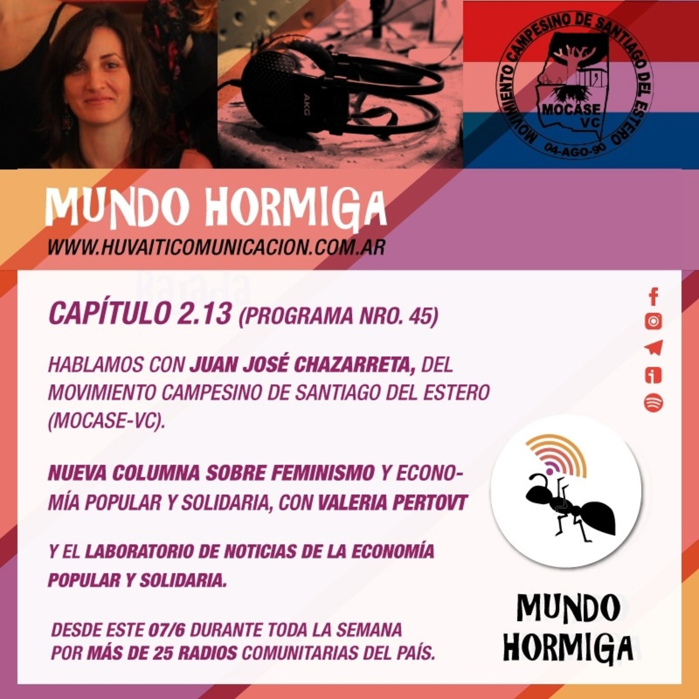Mundo Hormiga 7 de junio episode artwork