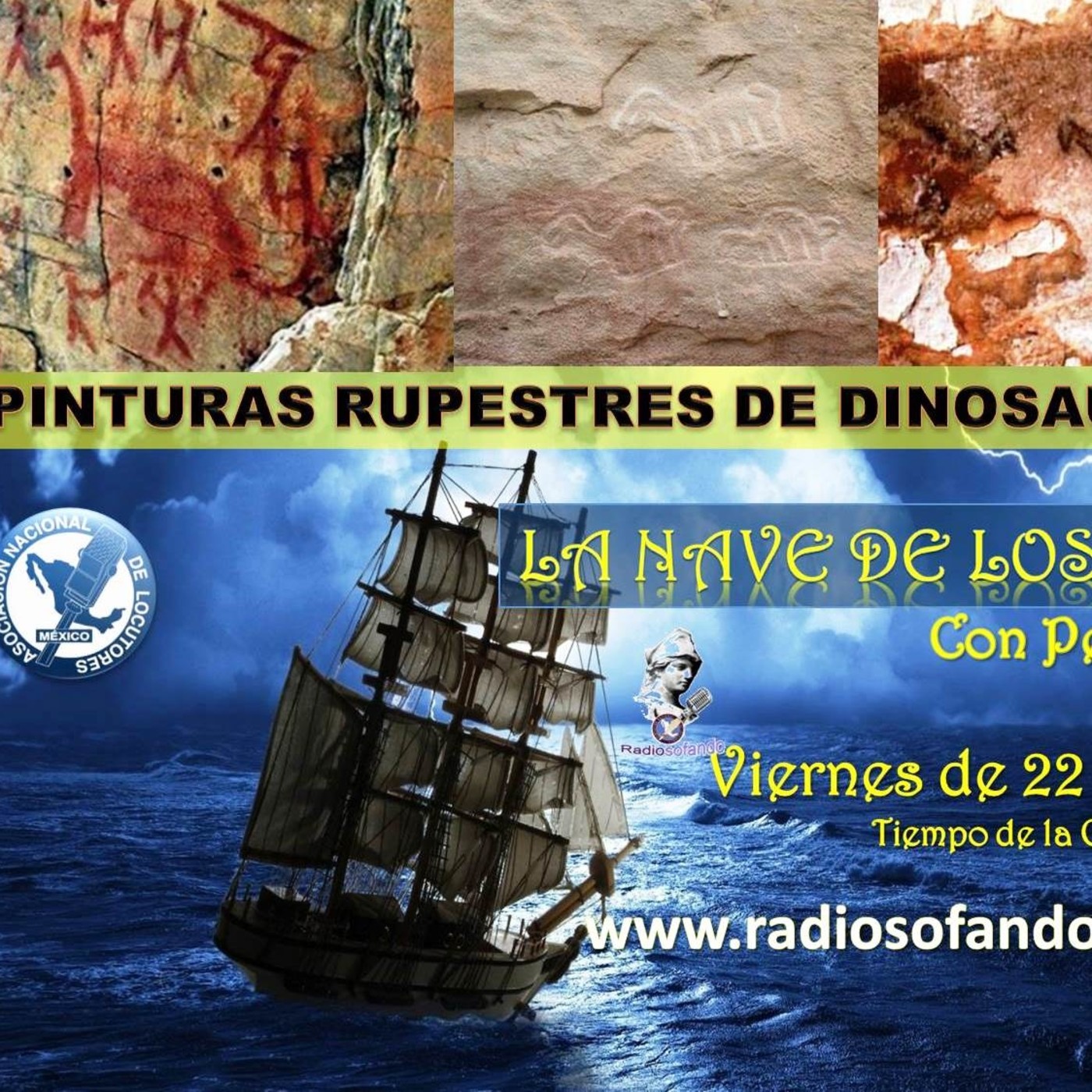 La Nave de los Locos_PINTURAS RUPESTRES DE DINOSAURIOS_16-10-20 episode artwork