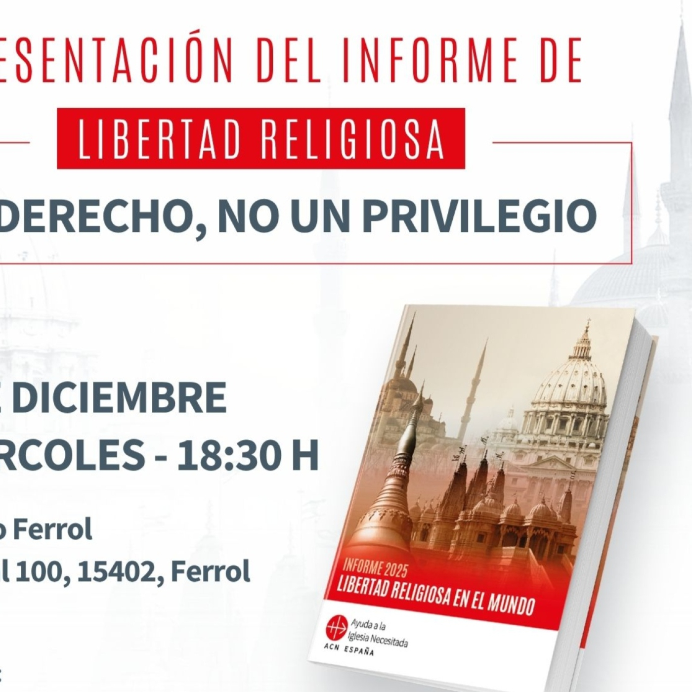 Santiago Díaz: "Los cristianos estamos en el punto de mira de la persecución religiosa en el mundo" episode artwork