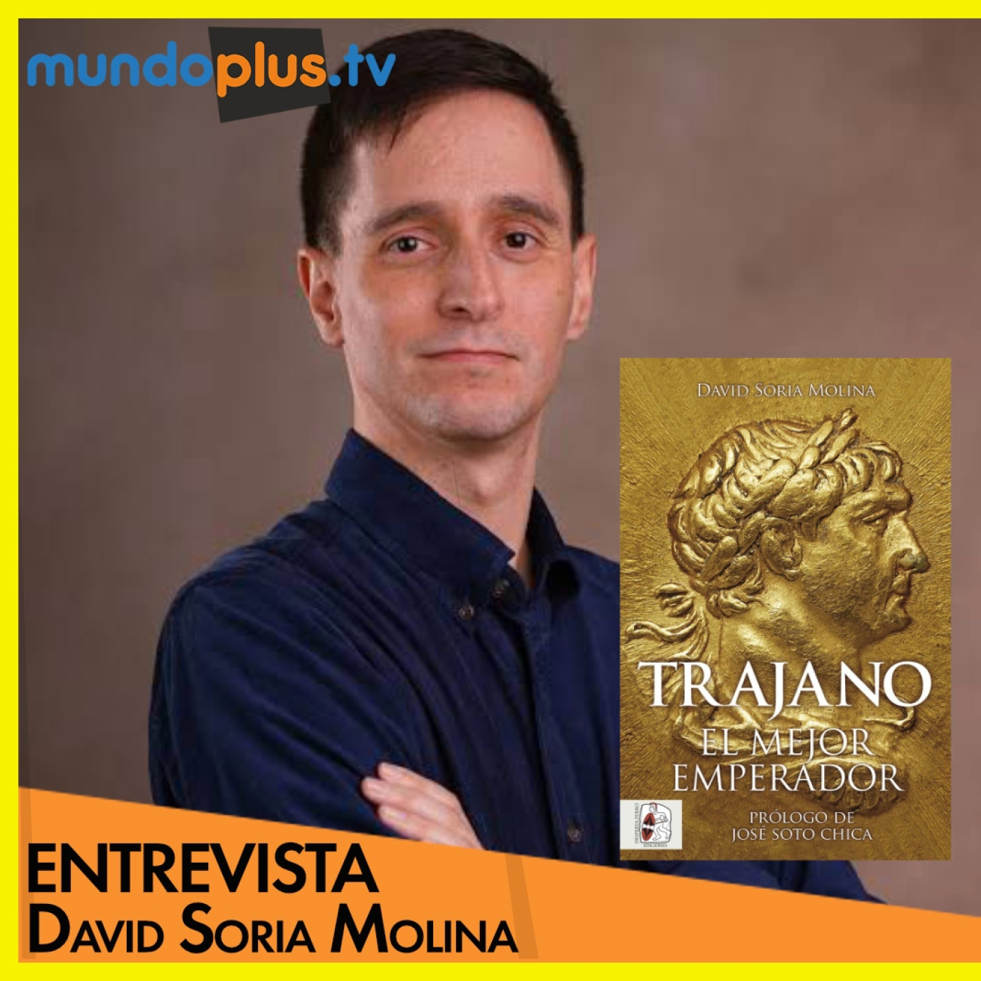 Pixeles y Letras con David Soria Molina, autor de "Trajano, el mejor emperador