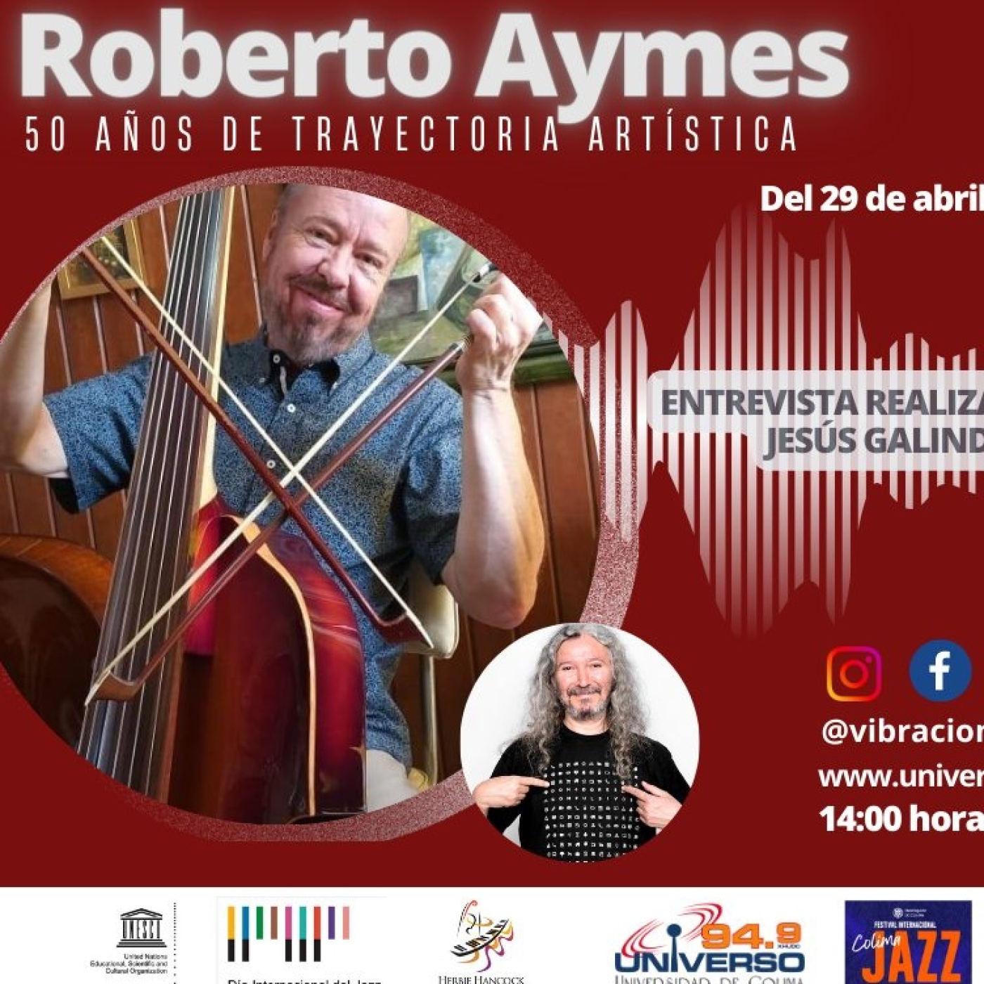 50 años de trayectoria profesional de contrabajista Roberto Aymes - Capítulo 1 episode artwork