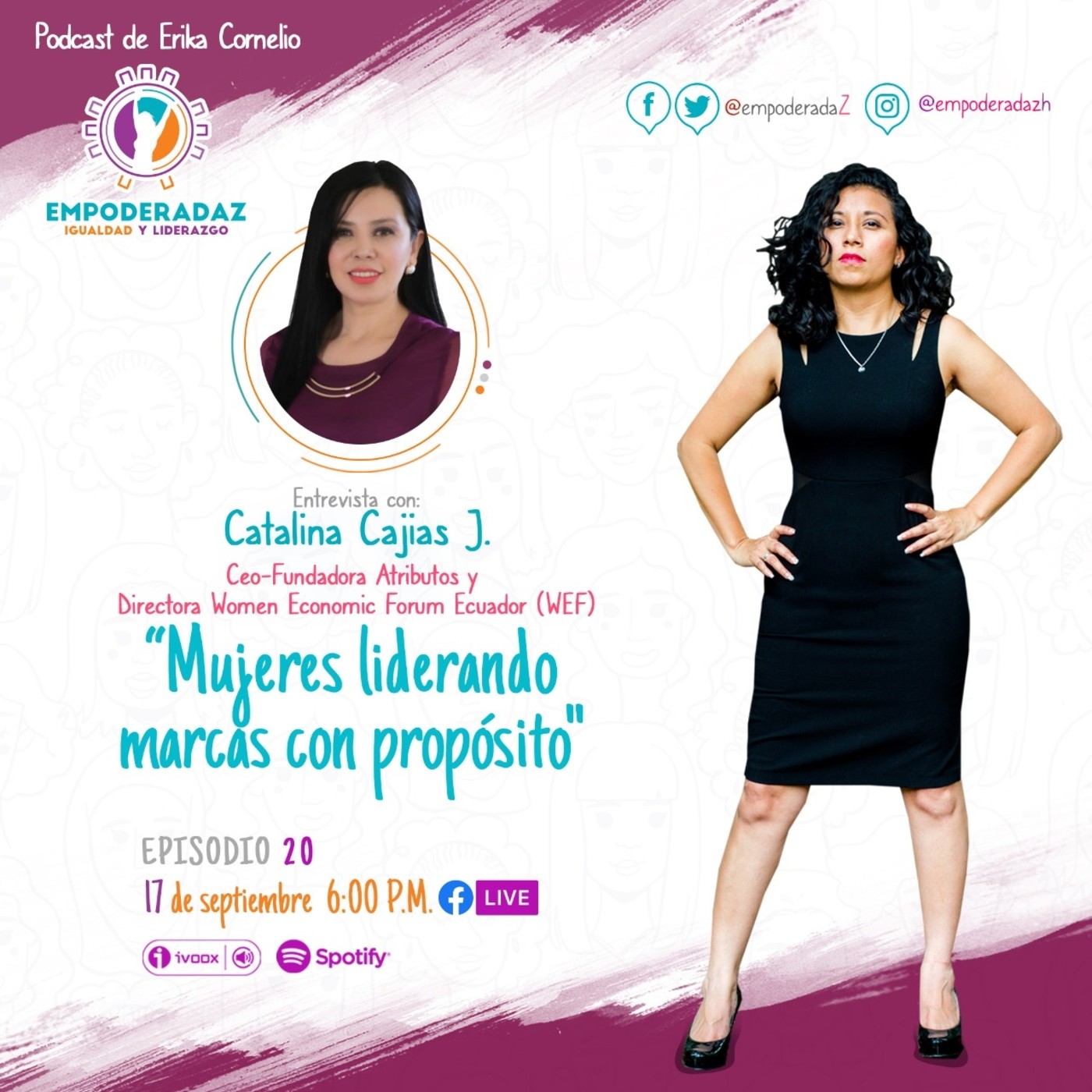 EmpoderadaZ. El Podcast de Erika Cornelio