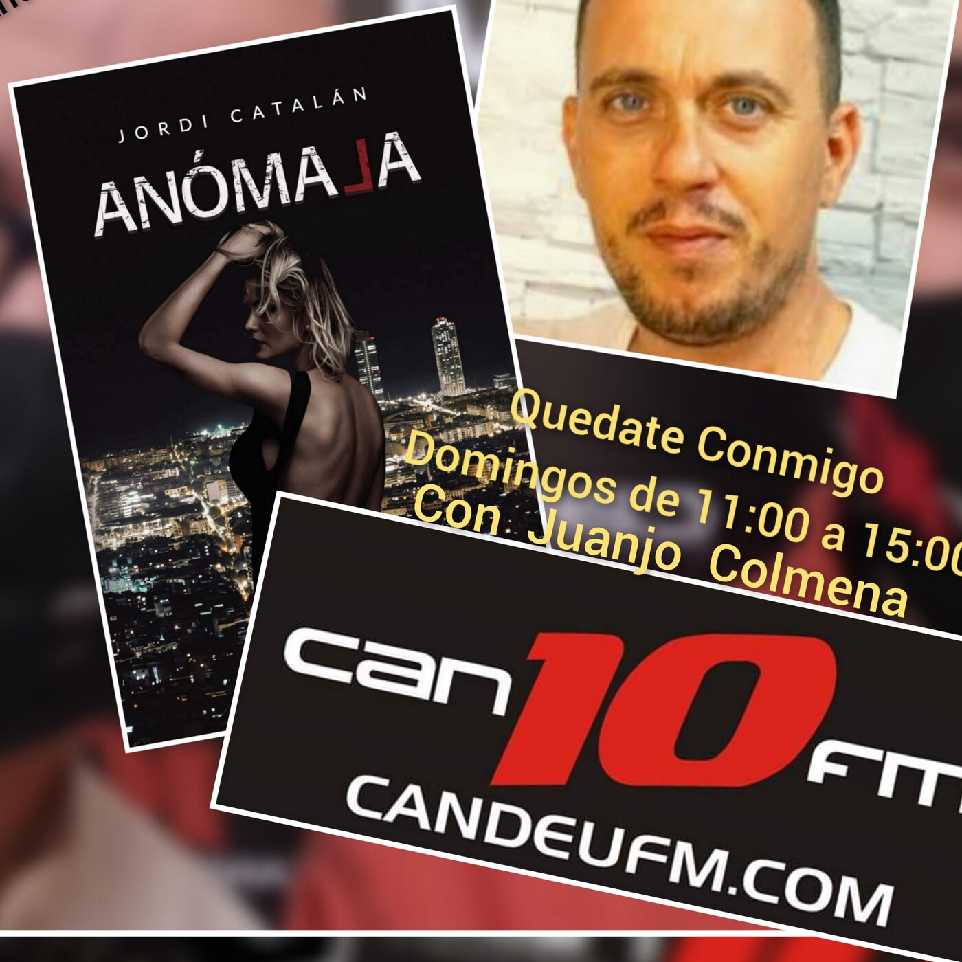 Candeufm Sabadell Entrevista al escritor Jordi Catalán presentación de la novela Anómala episode artwork